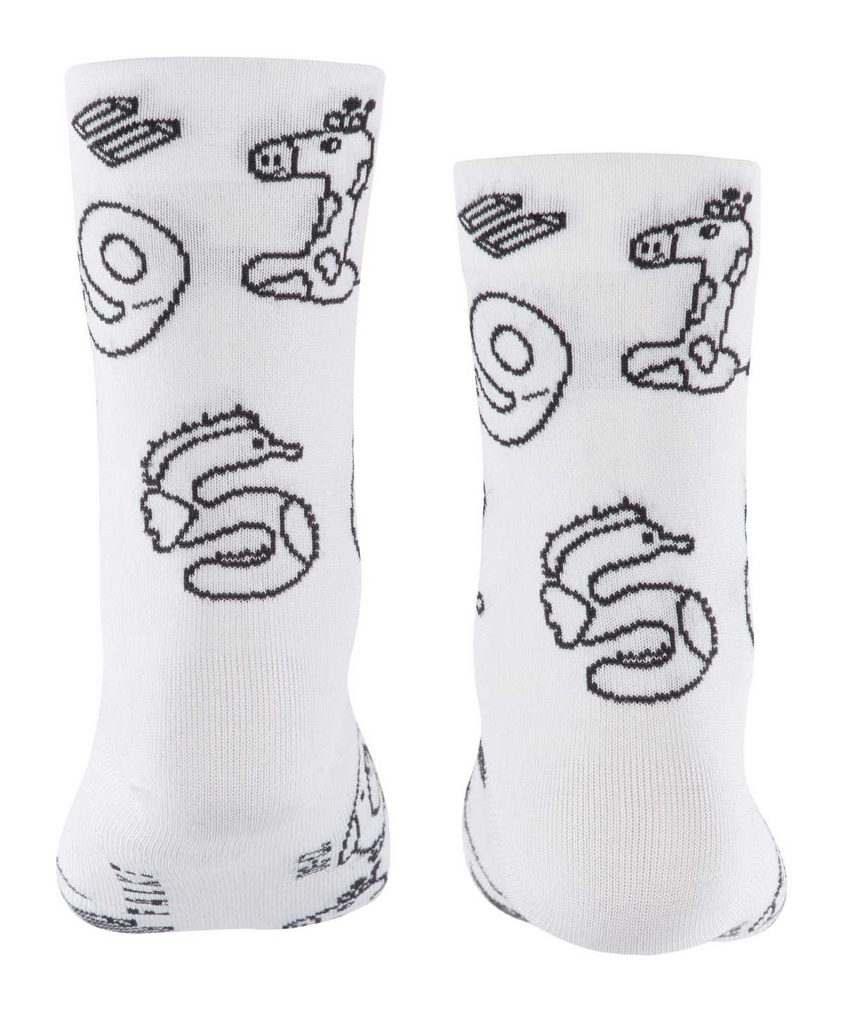 Calzini Bambino Falke Animal Number Paint Set Socks Bianche | TMJG15407