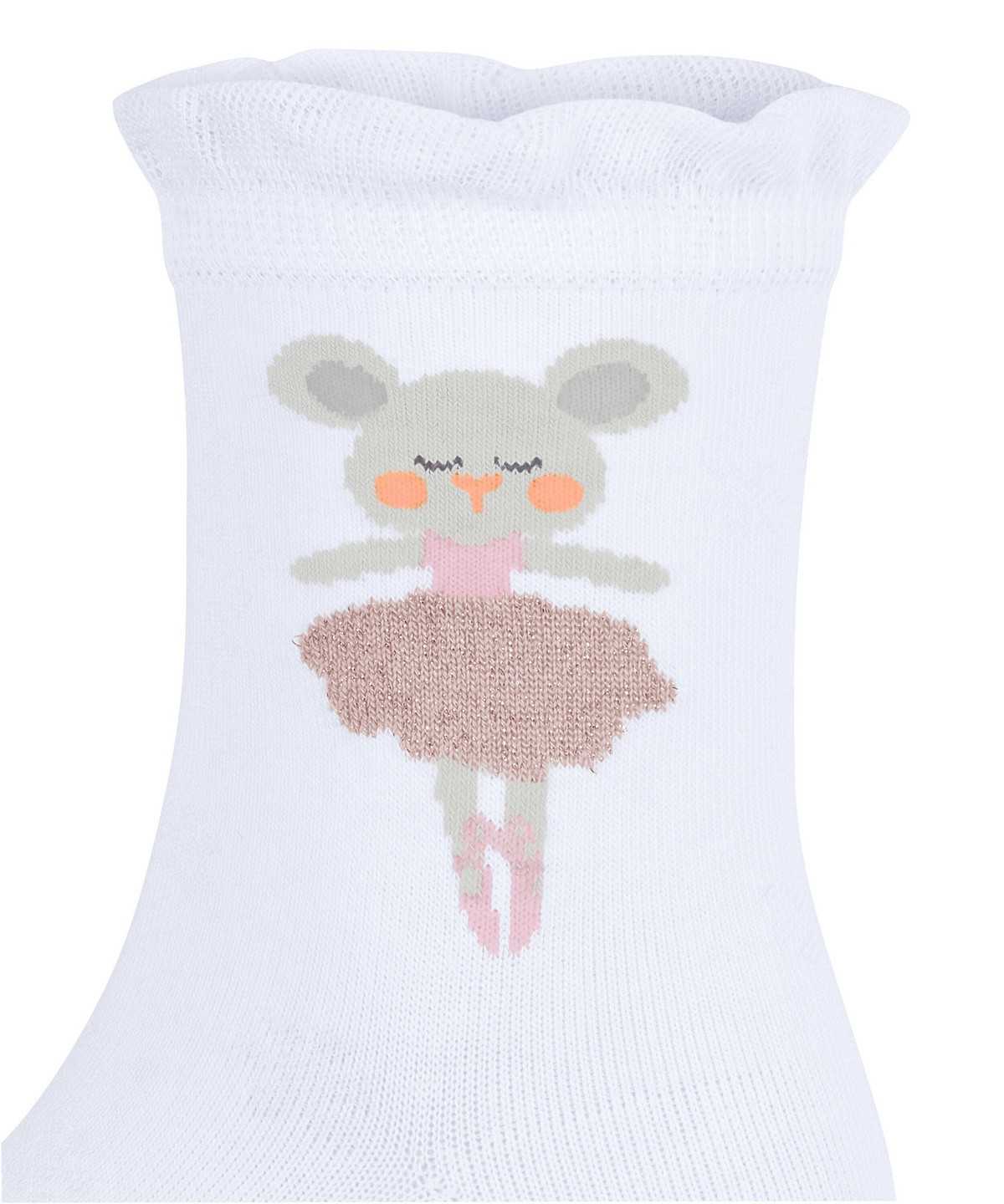 Calzini Bambino Falke Ballerina Mouse Socks Bianche | ZPMB12056