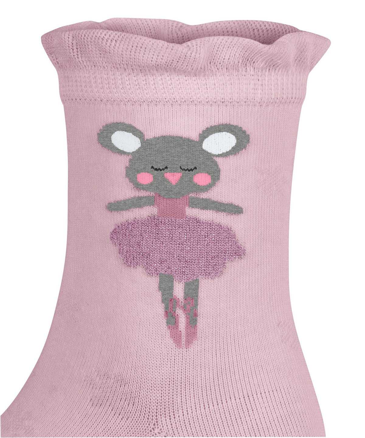 Calzini Bambino Falke Ballerina Mouse Socks Rosa | DOAL69231