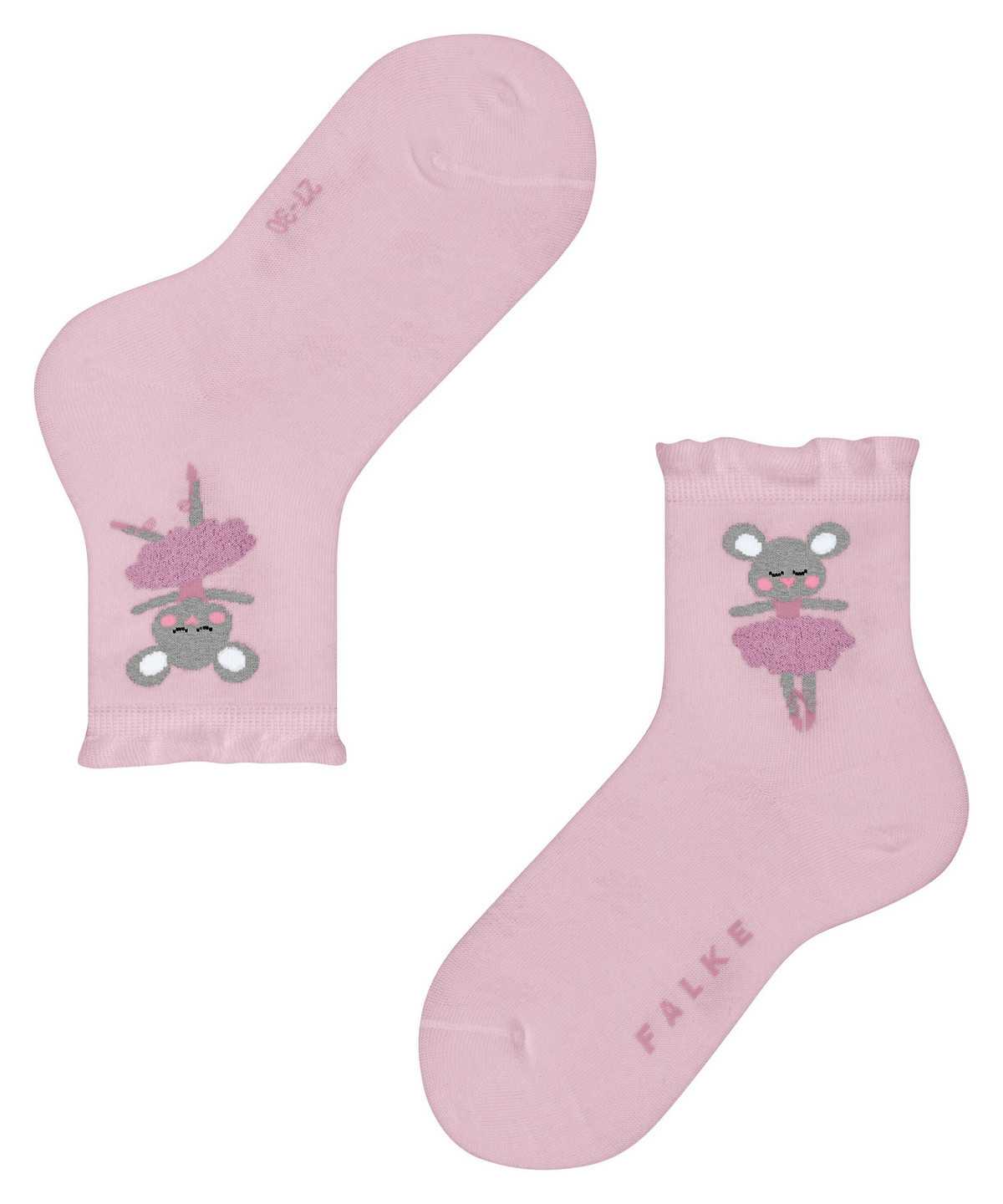 Calzini Bambino Falke Ballerina Mouse Socks Rosa | DOAL69231