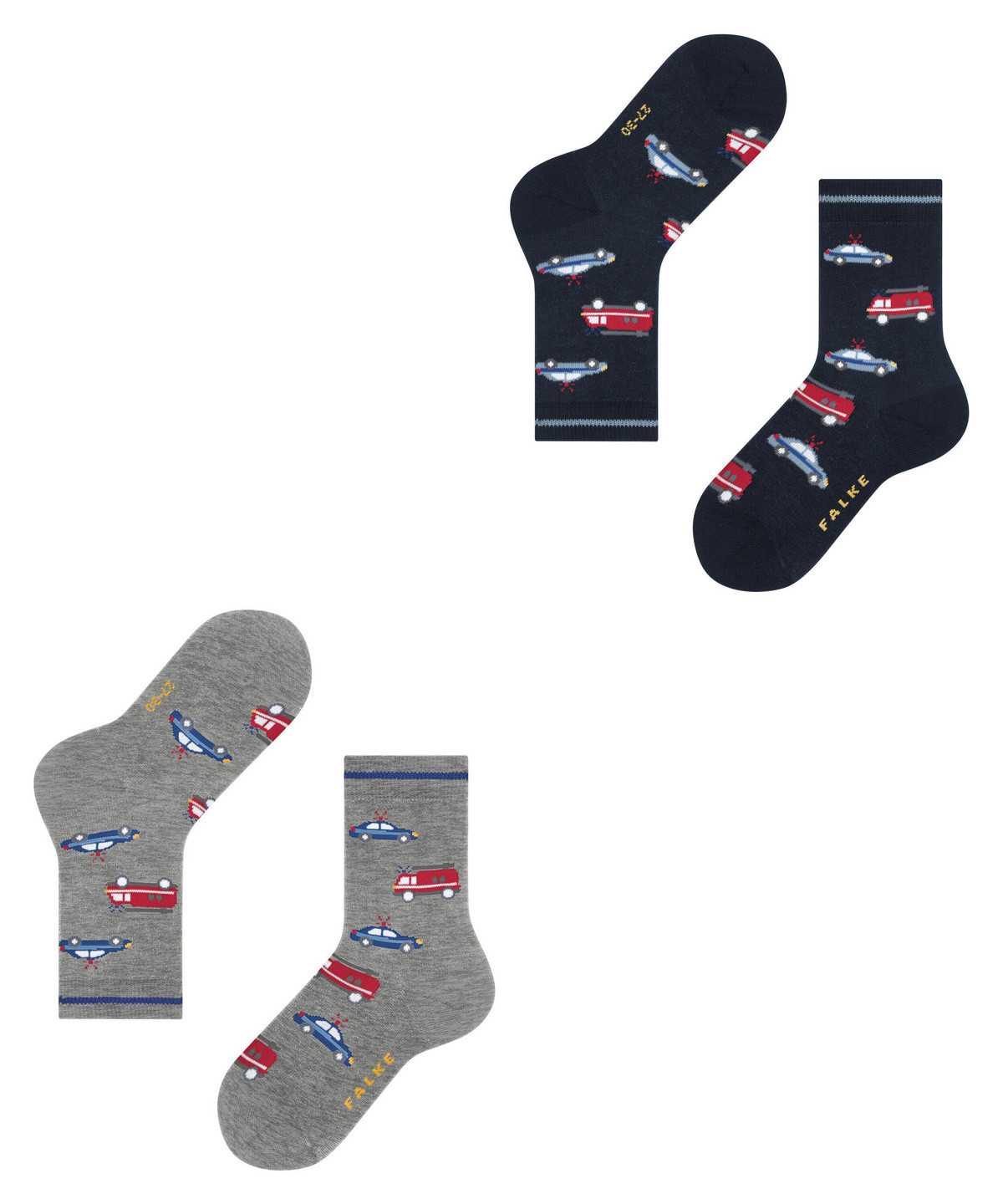 Calzini Bambino Falke Cars 2-Pack Socks Multicolored | BHOF92317