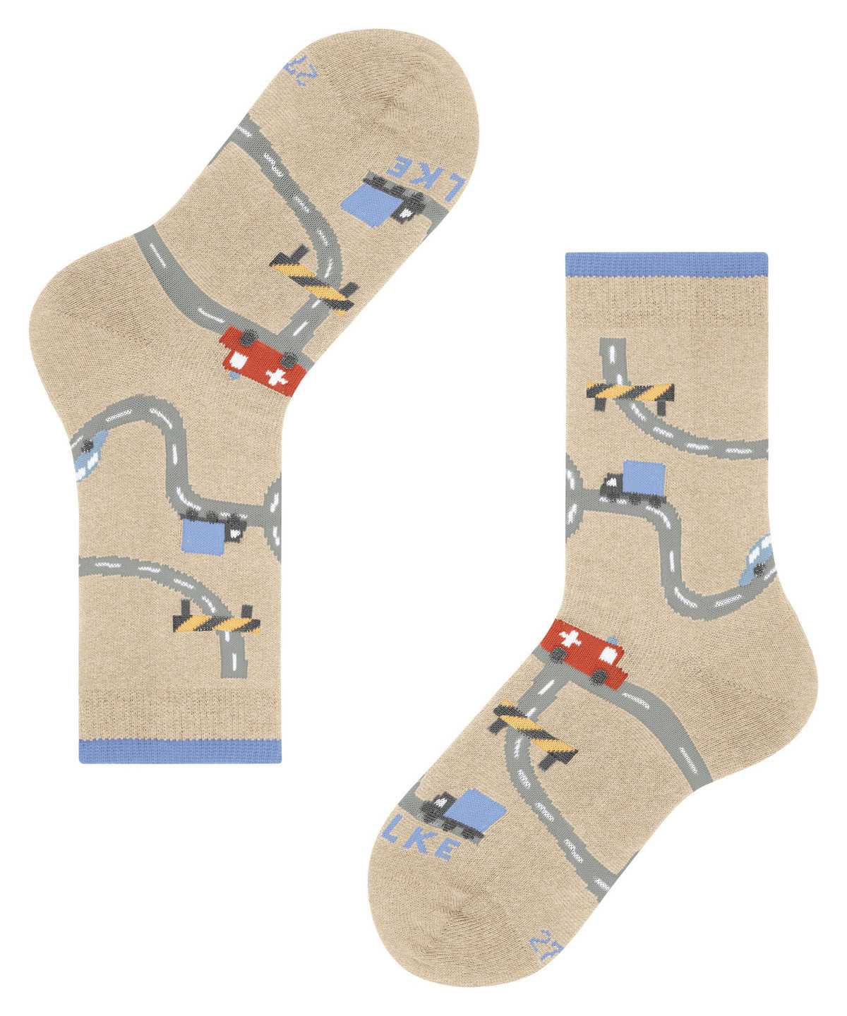 Calzini Bambino Falke City Life Socks Beige | UWEM45230