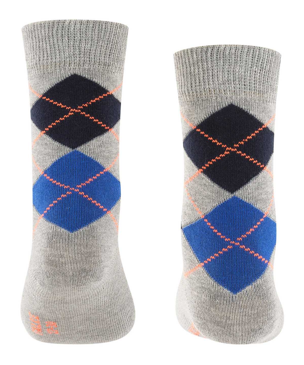 Calzini Bambino Falke Classic Argyle Socks Grigie | SBGW03798