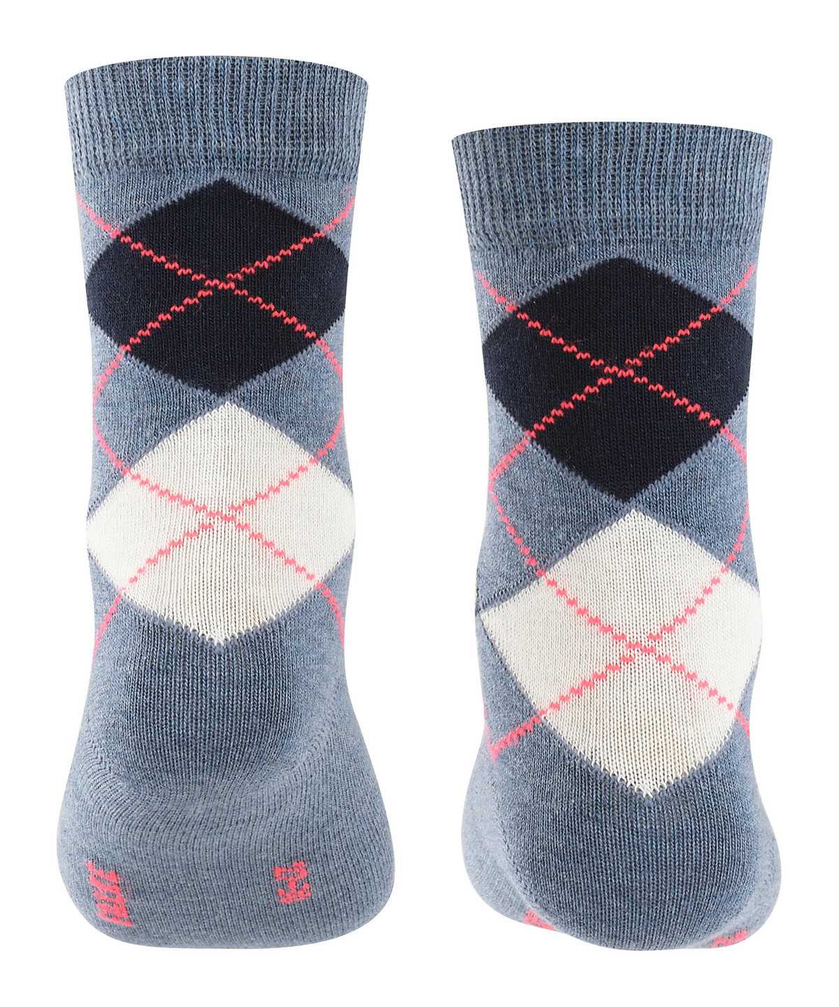 Calzini Bambino Falke Classic Argyle Socks Blu | VCKU32916