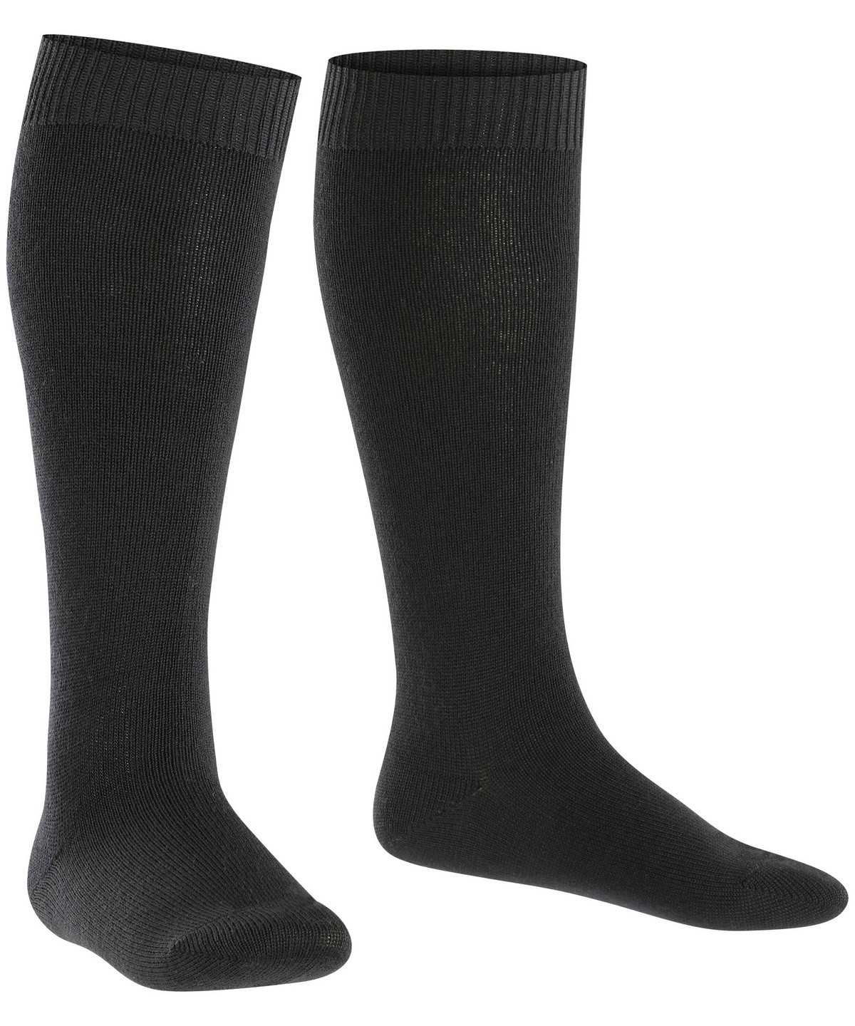 Calzini Bambino Falke Comfort Wool Knee-high Socks Nere | BLPQ68142