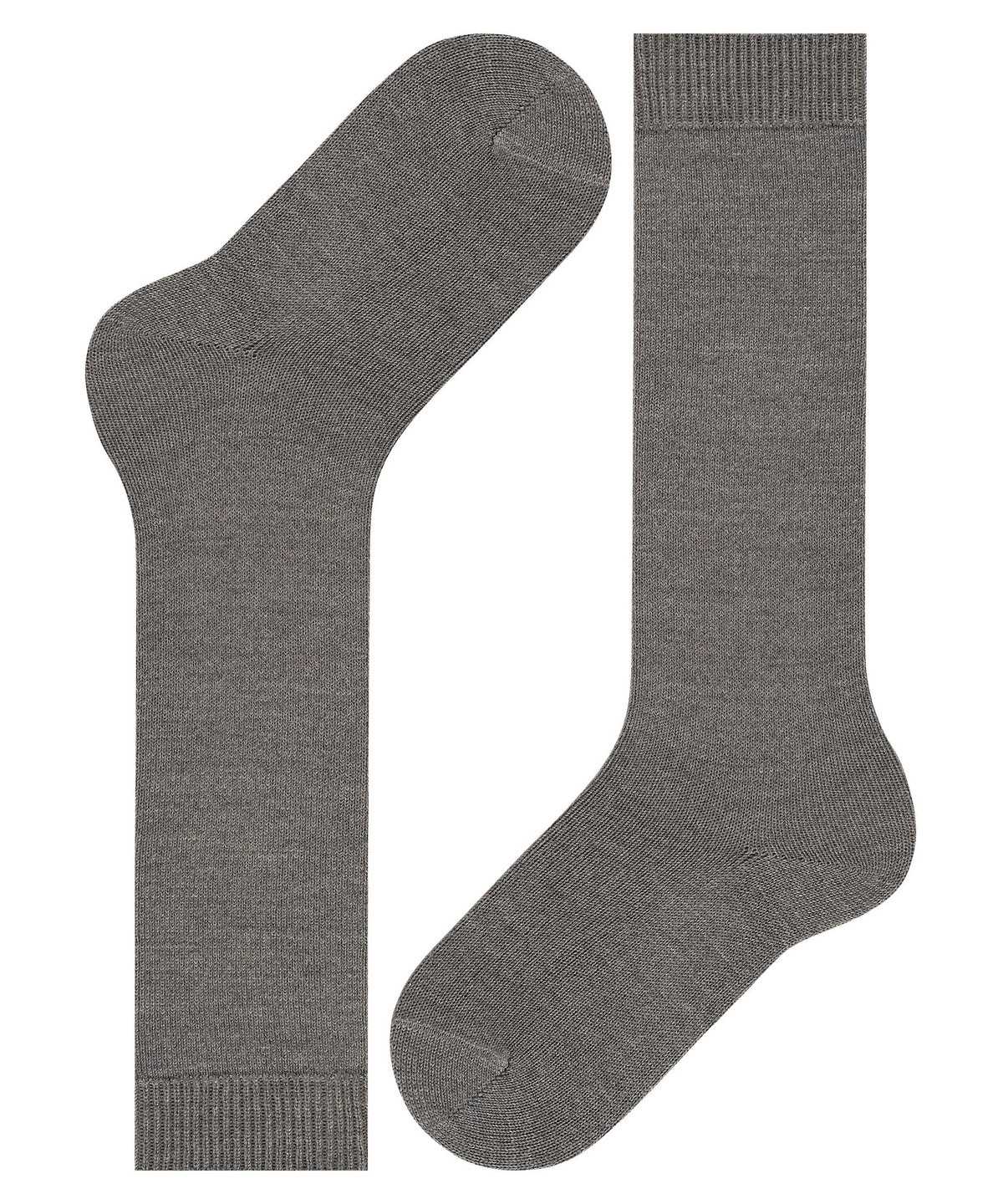 Calzini Bambino Falke Comfort Wool Knee-high Socks Grigie | BMAR03589