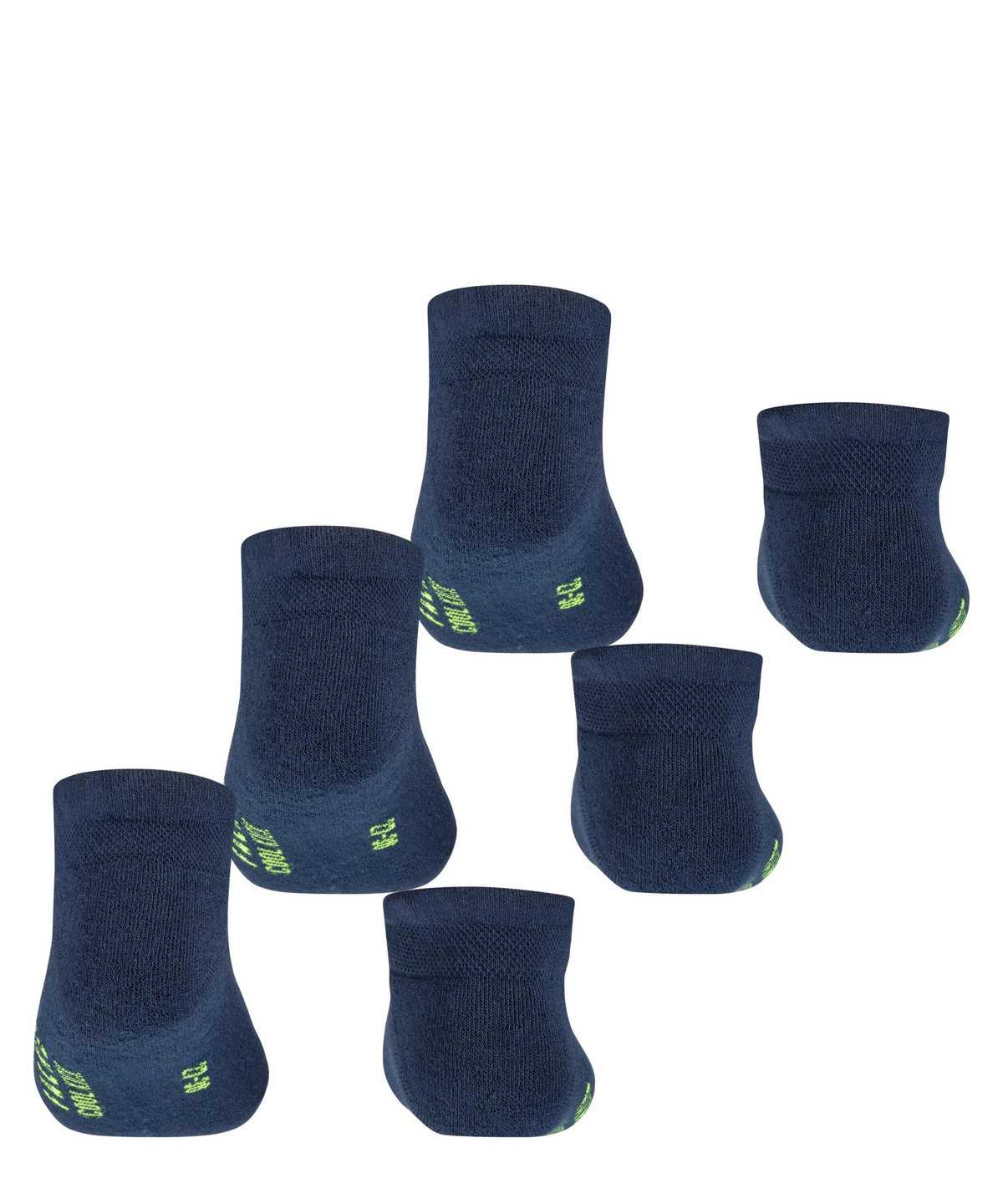 Calzini Bambino Falke Cool Kick 3-Pack Sneaker Socks Blu | XLCI94308