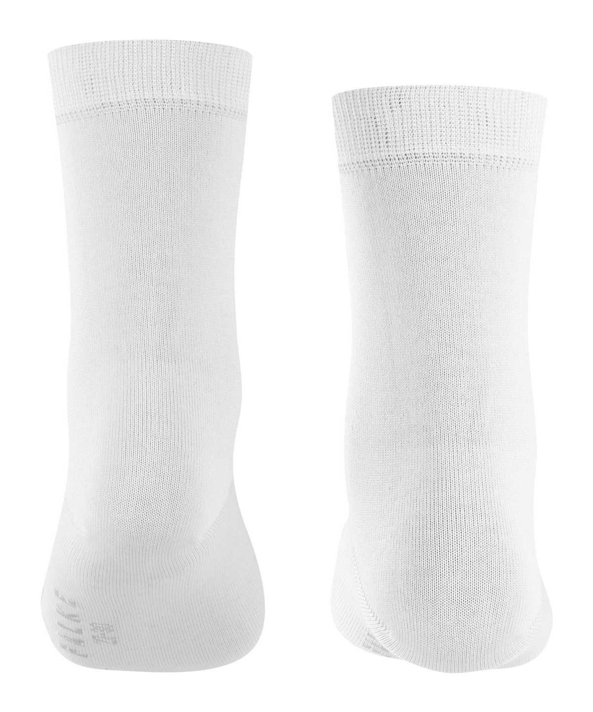 Calzini Bambino Falke Cotton Finesse Socks Bianche | ZOSB94360