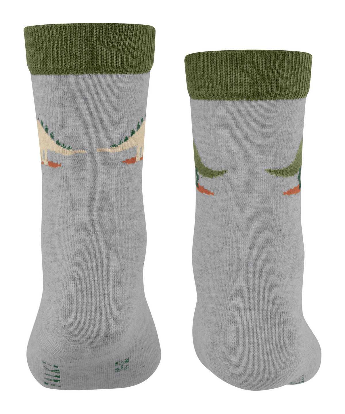 Calzini Bambino Falke Dinosaurs Socks Grigie | QCFL13597