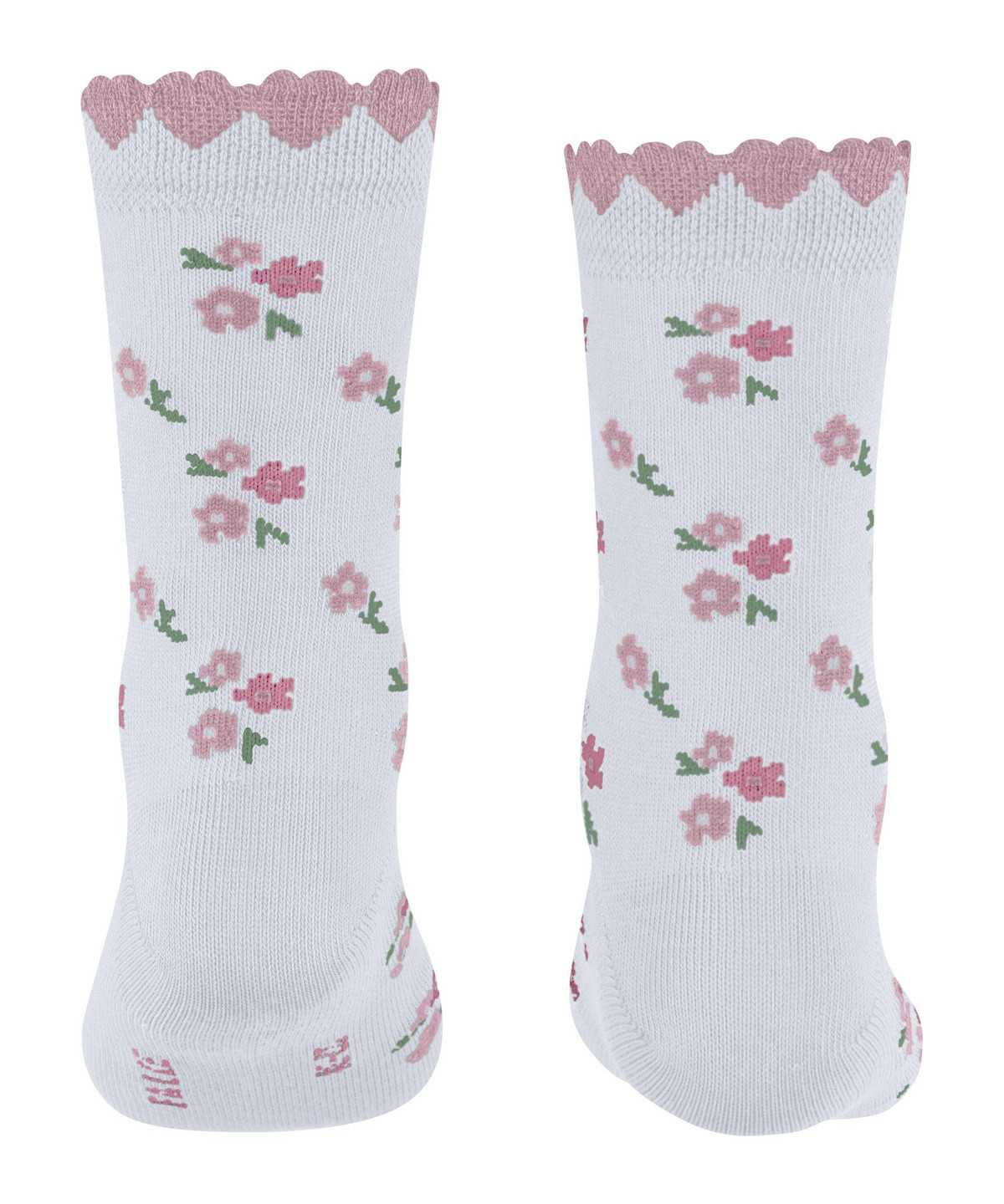 Calzini Bambino Falke Ditsy Flowers Socks Bianche | WIQR79421