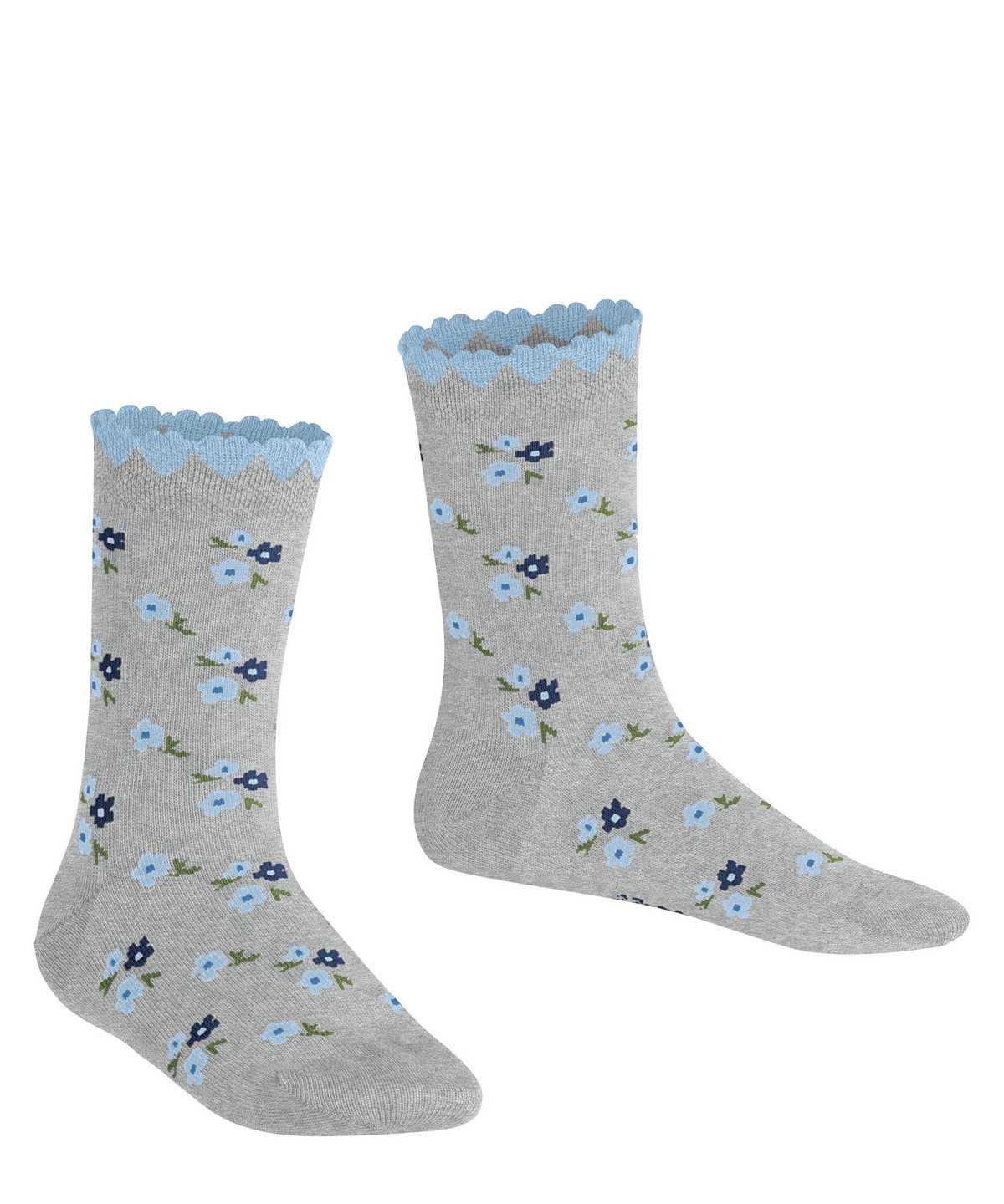 Calzini Bambino Falke Ditsy Flowers Socks Grigie | IGLW71352