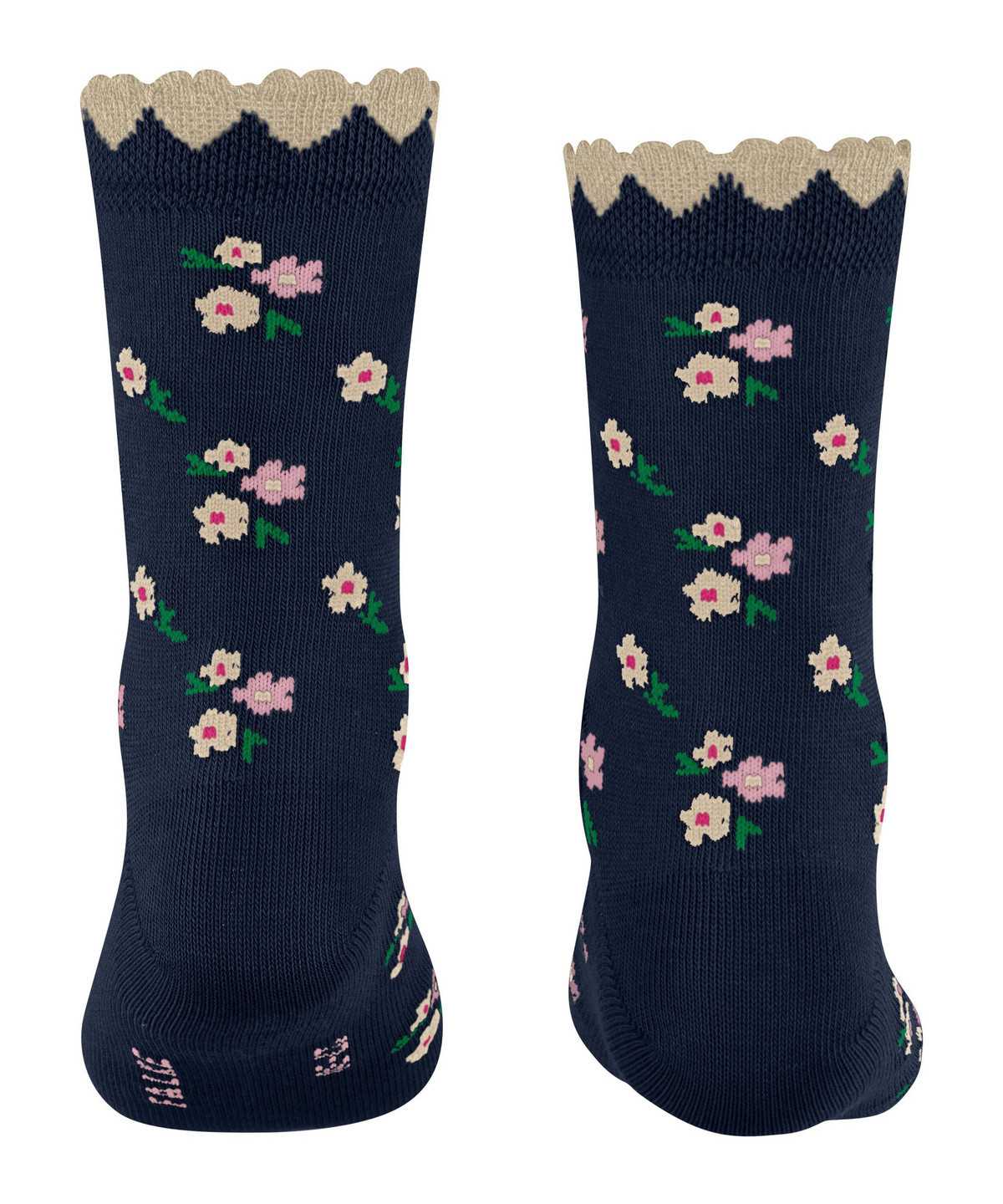 Calzini Bambino Falke Ditsy Flowers Socks Blu | FATL97102