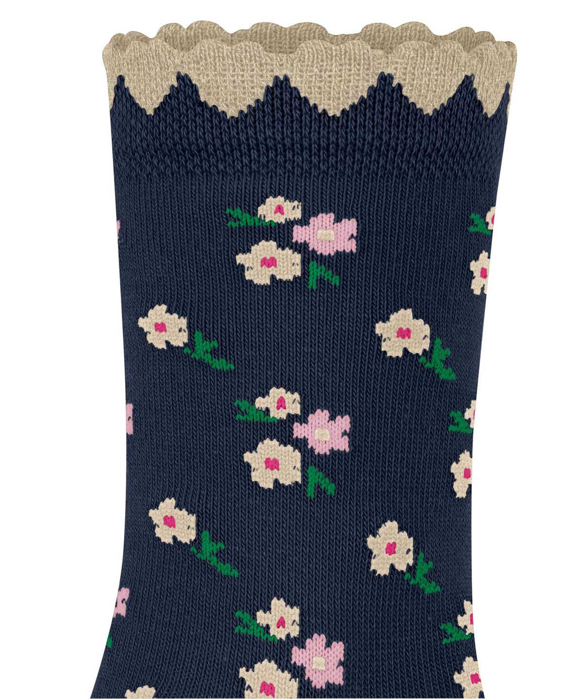 Calzini Bambino Falke Ditsy Flowers Socks Blu | FATL97102