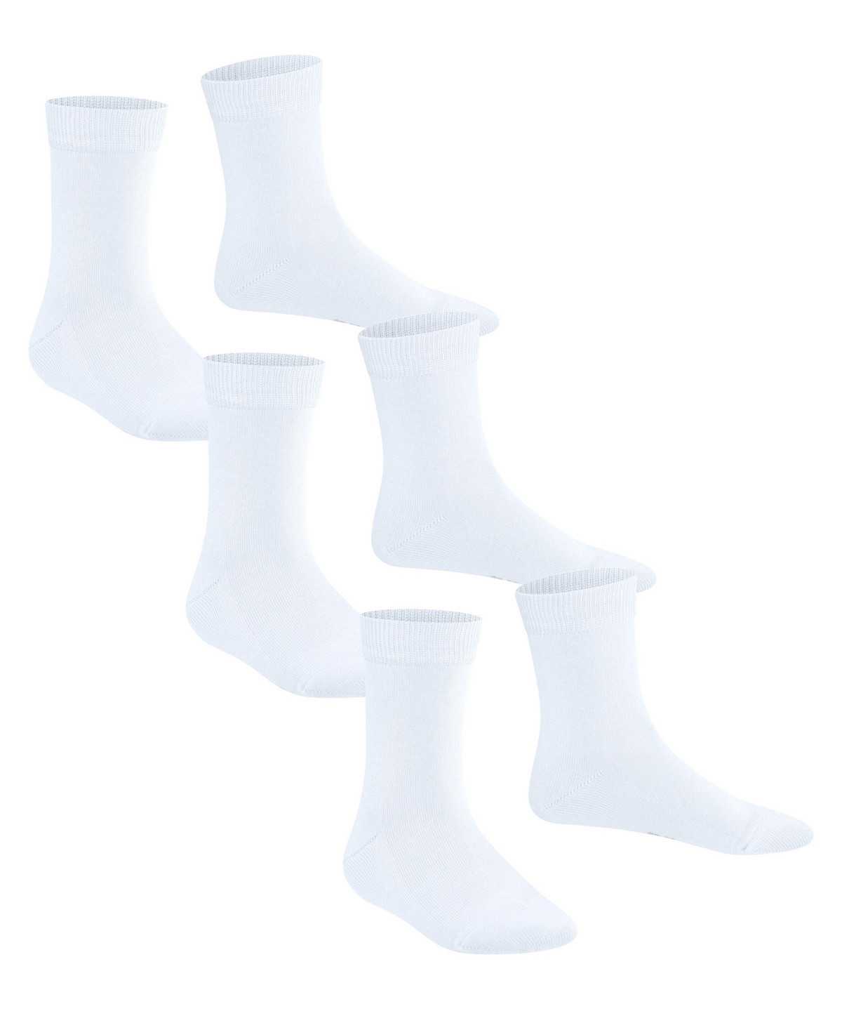 Calzini Bambino Falke Family 3-Pack Socks Bianche | OXBF36410