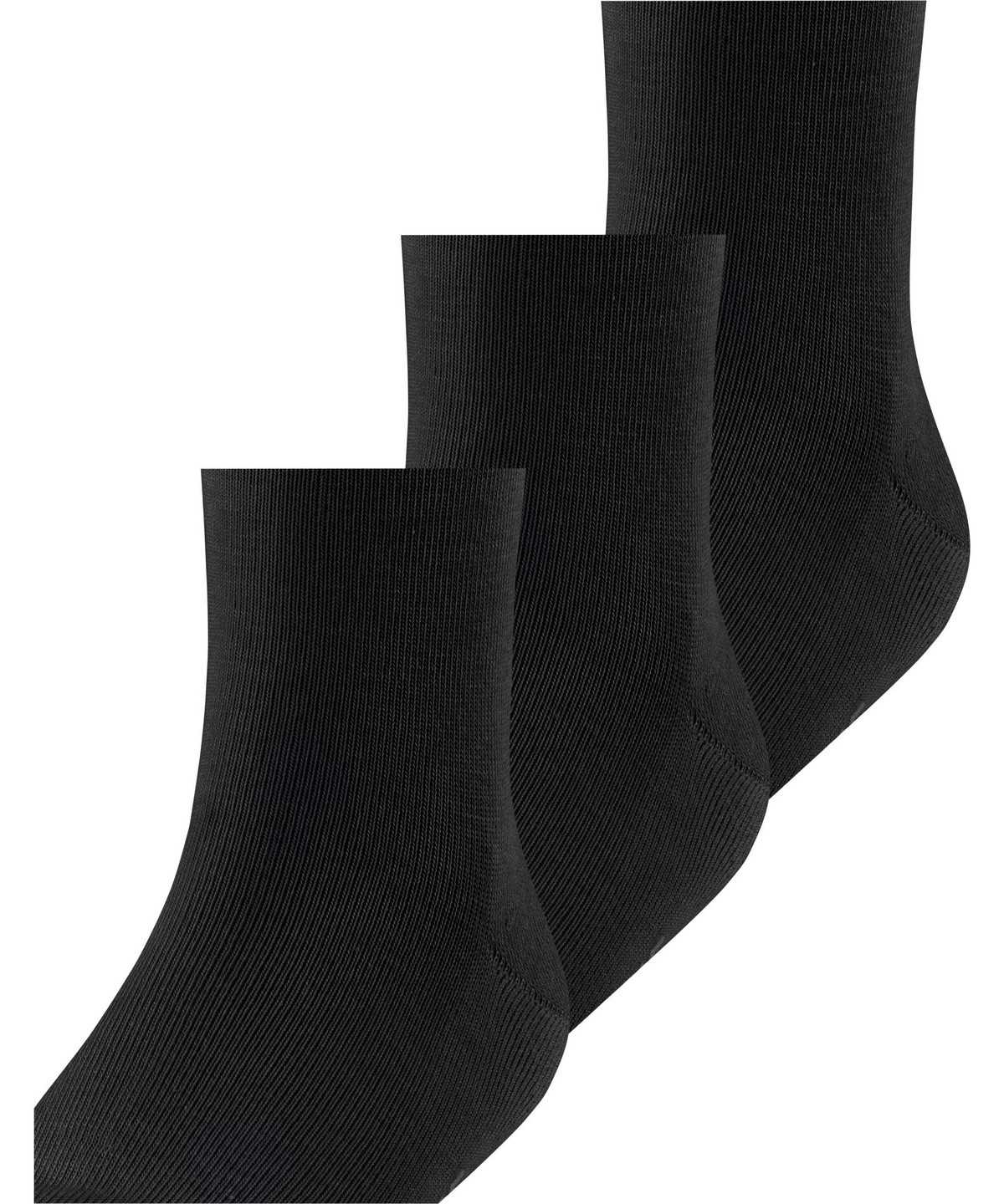 Calzini Bambino Falke Family 3-Pack Socks Nere | KQGW03457