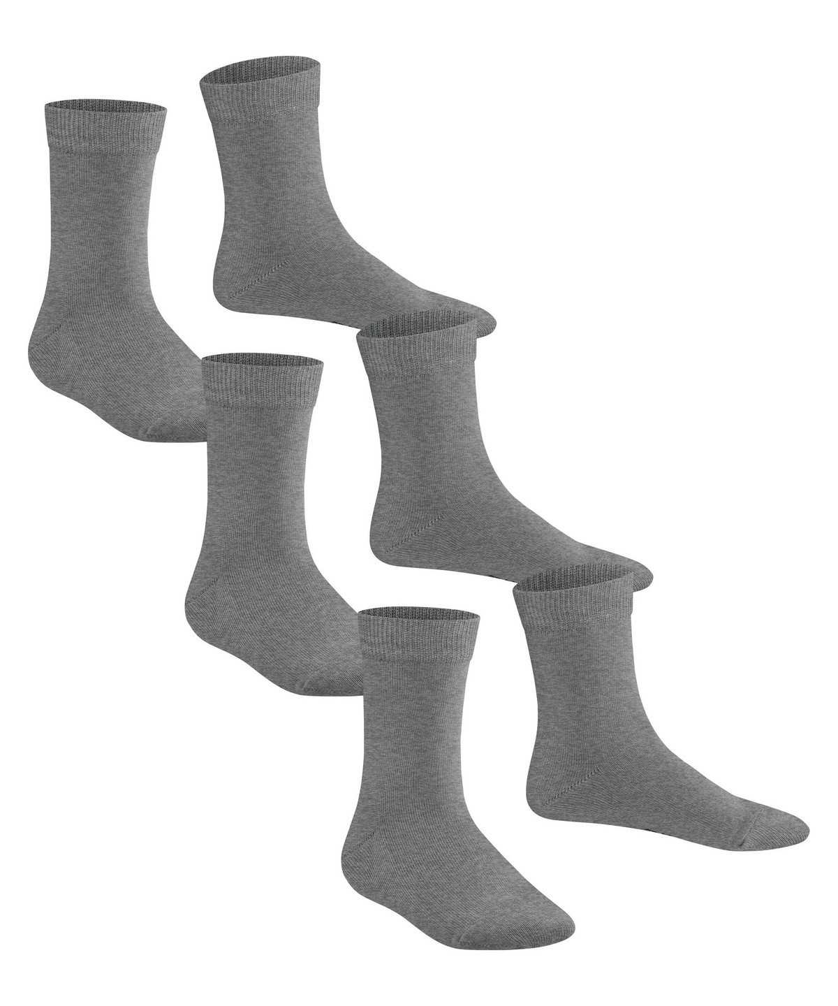 Calzini Bambino Falke Family 3-Pack Socks Grigie | MDYS23681