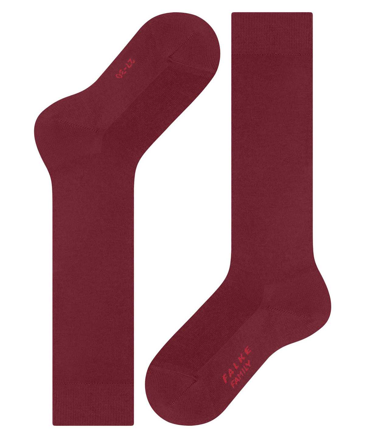 Calzini Bambino Falke Family Knee-high Socks Rosse | XMGJ61023