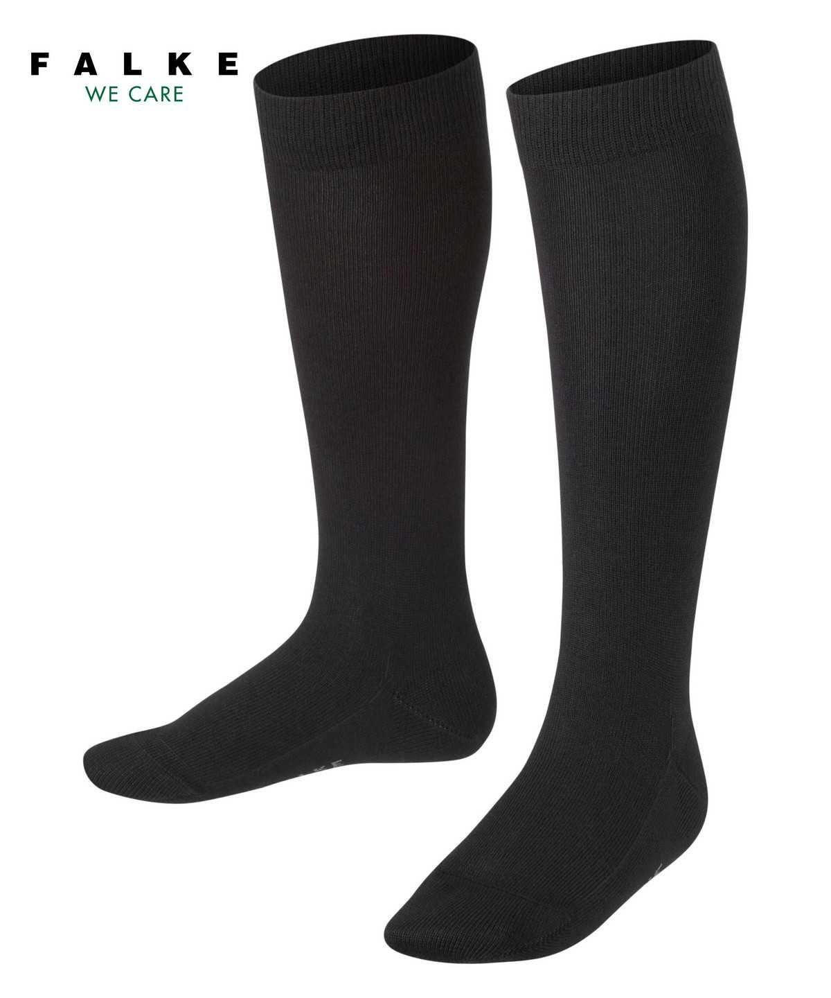 Calzini Bambino Falke Family Knee-high Socks Nere | EIPC67059