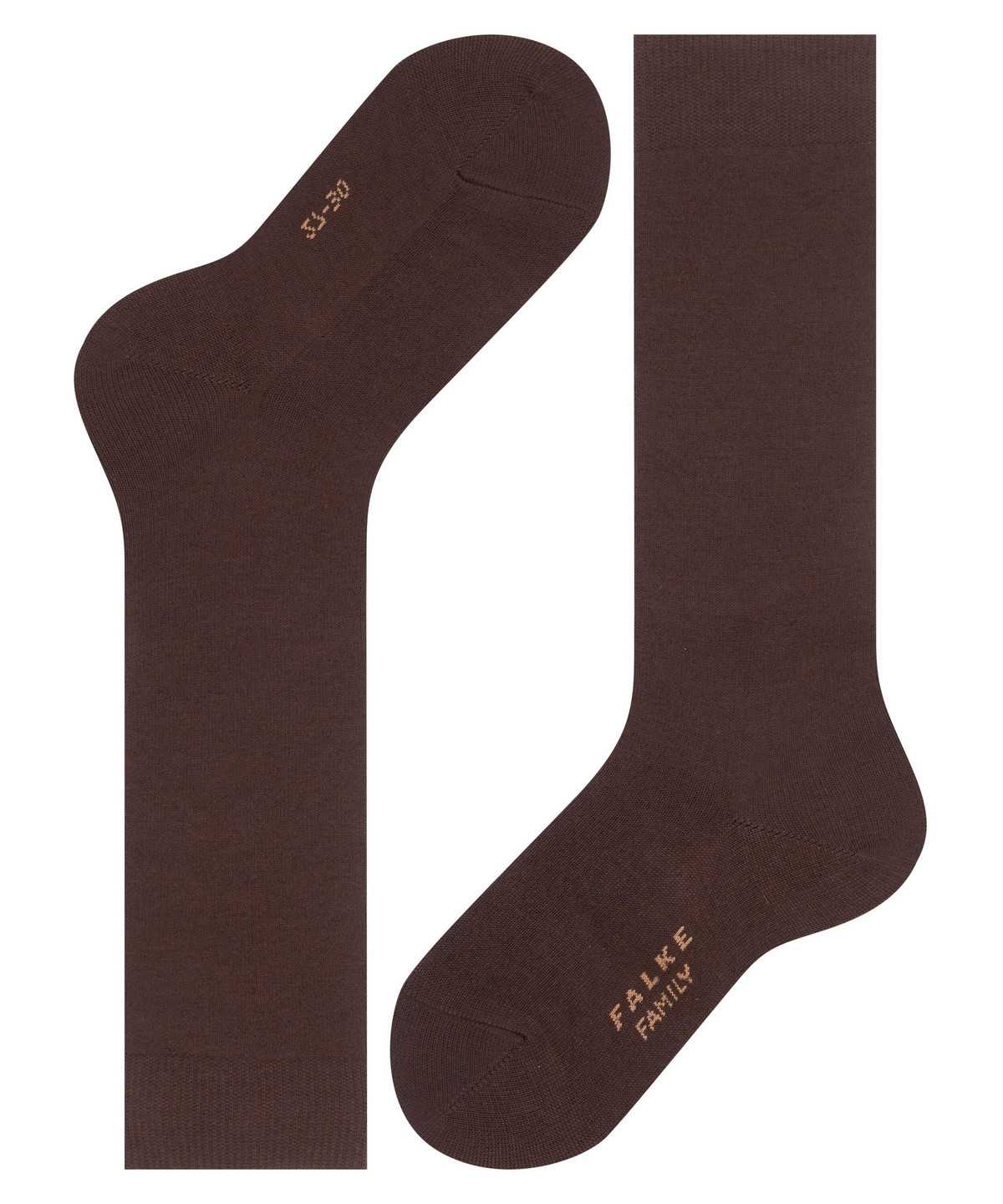 Calzini Bambino Falke Family Knee-high Socks Marroni | WZFA21970