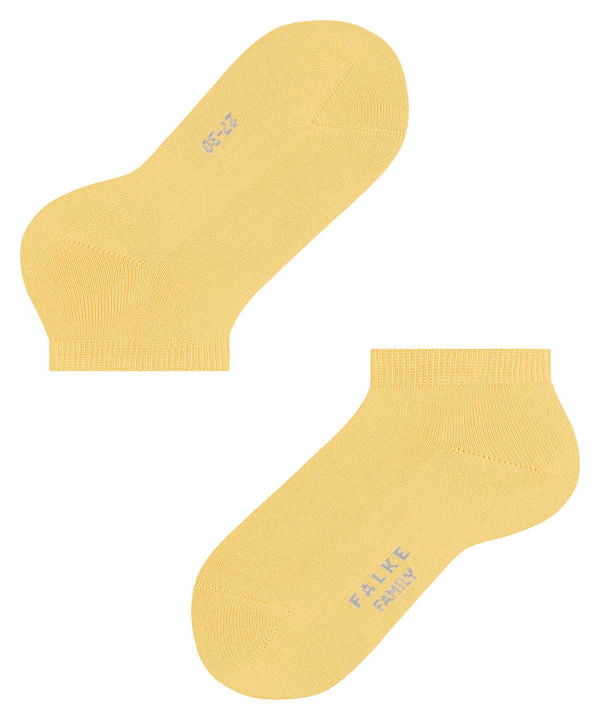 Calzini Bambino Falke Family Sneaker socks Gialle | ENWU40273