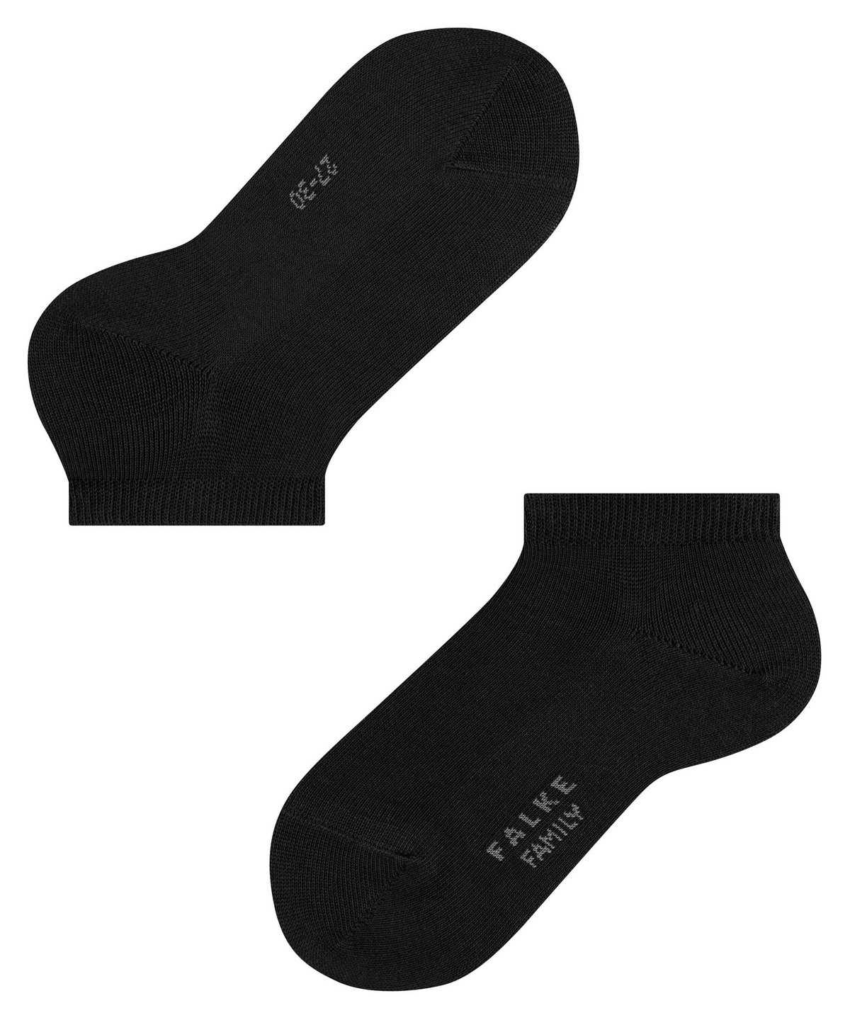 Calzini Bambino Falke Family Sneaker socks Nere | XCUB19073