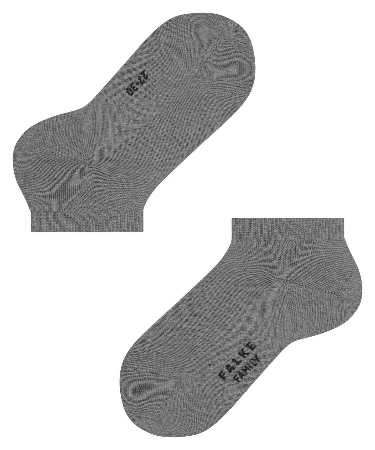 Calzini Bambino Falke Family Sneaker socks Grigie | FUBS02715