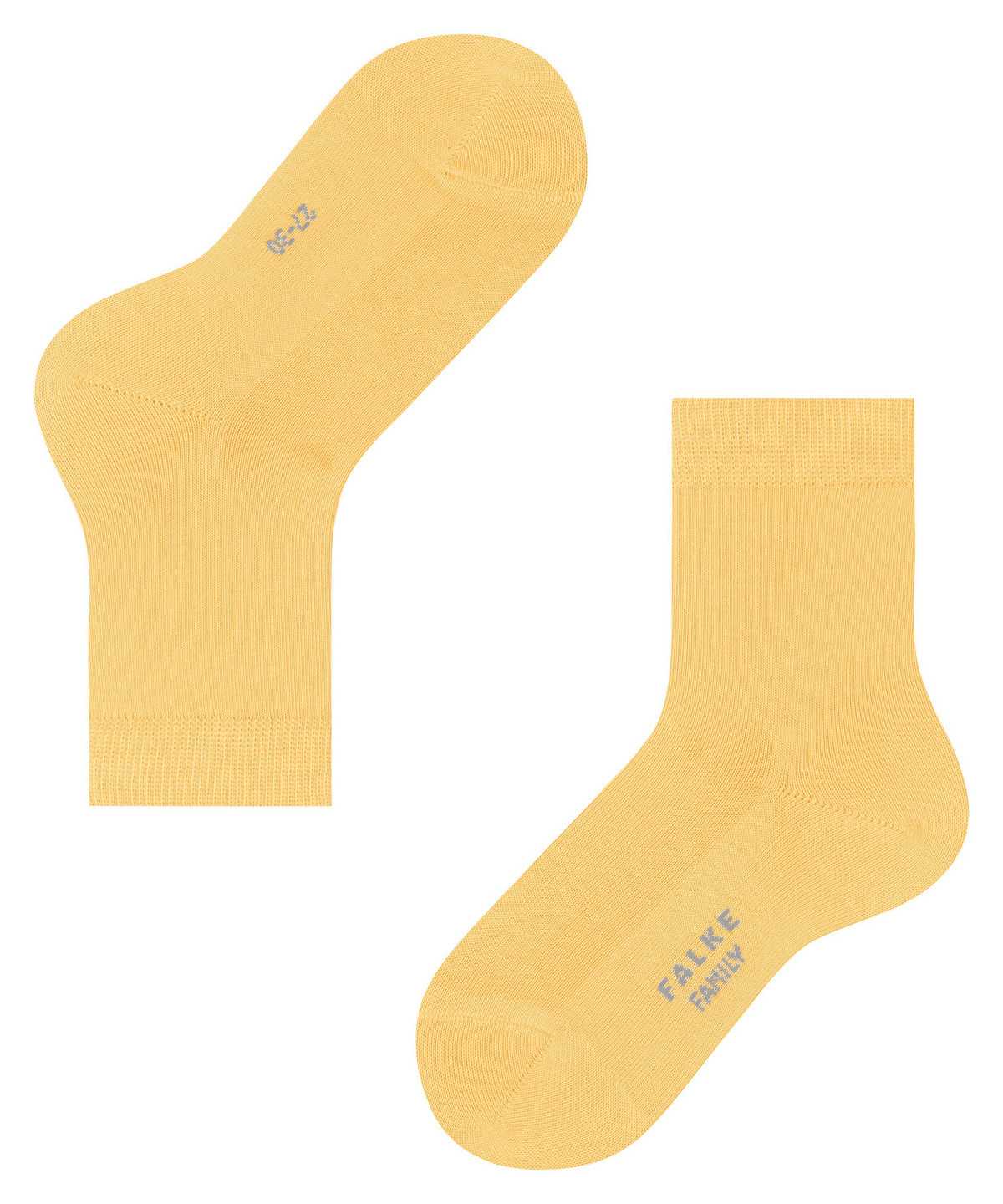 Calzini Bambino Falke Family Socks Gialle | UGAJ02168