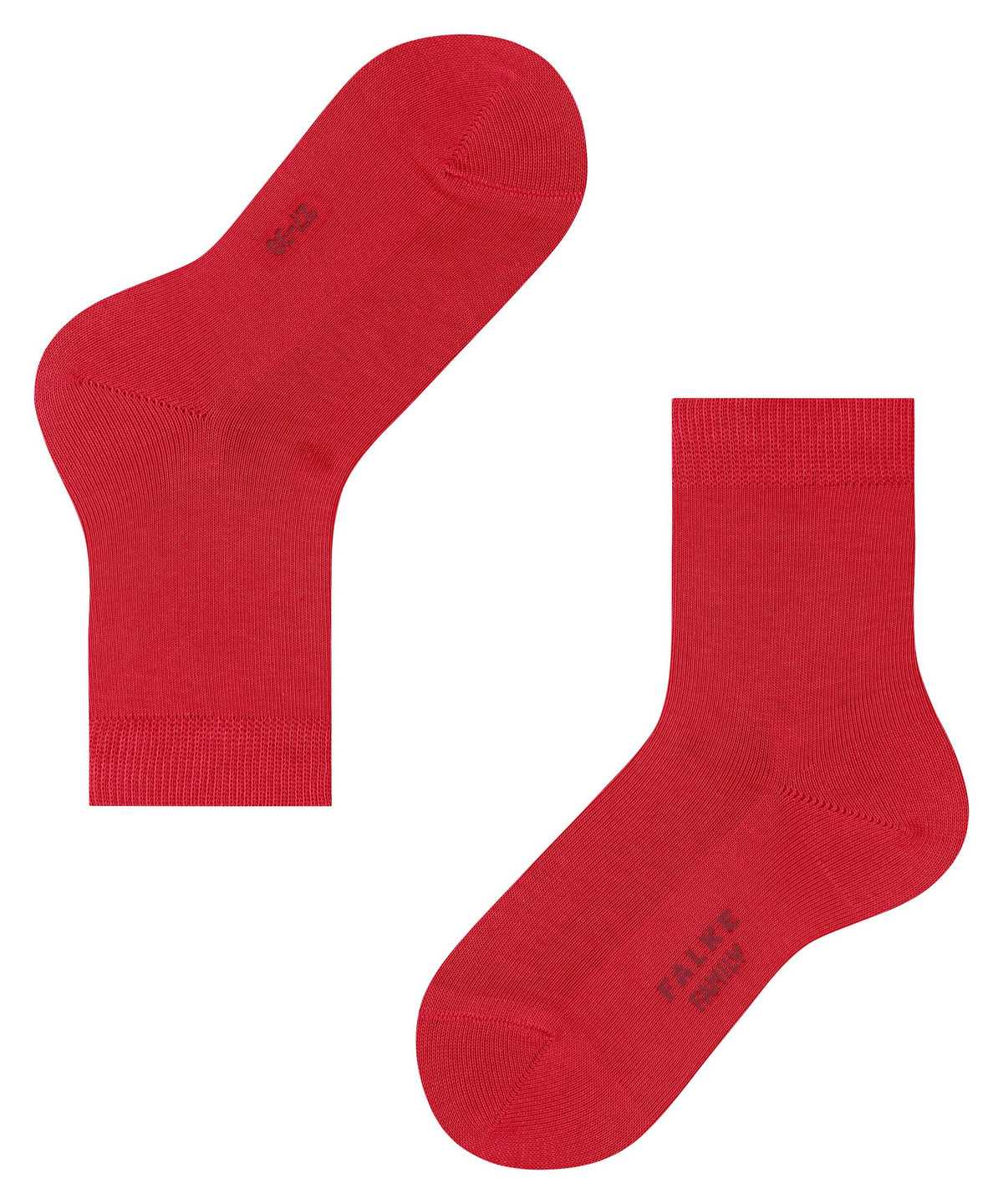 Calzini Bambino Falke Family Socks Rosse | KQCJ05681