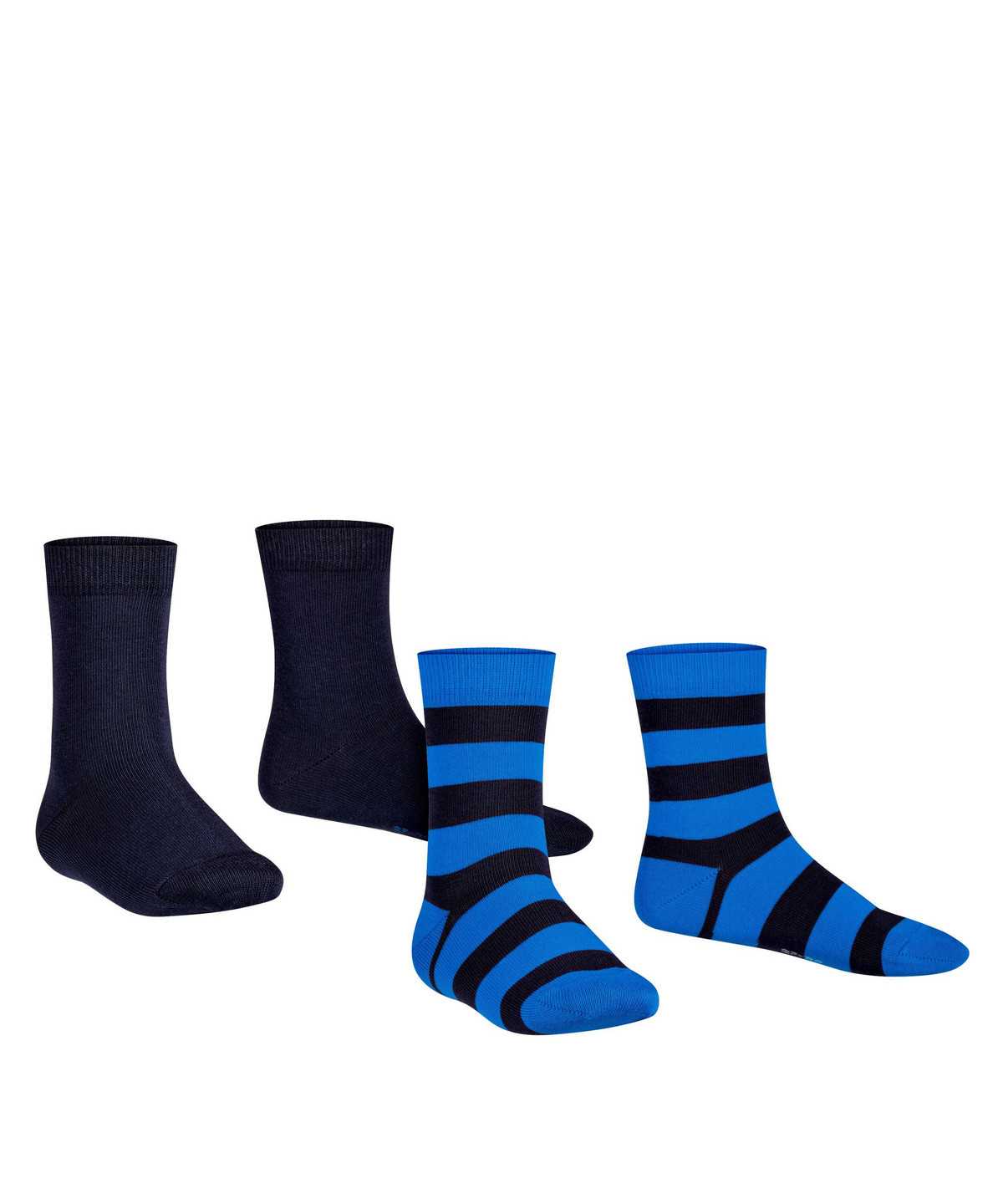 Calzini Bambino Falke Happy Stripe 2-Pack Socks Nere | GWJV31608