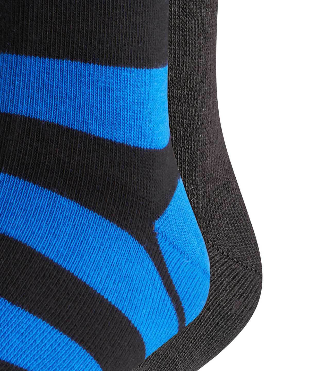 Calzini Bambino Falke Happy Stripe 2-Pack Socks Nere | GWJV31608