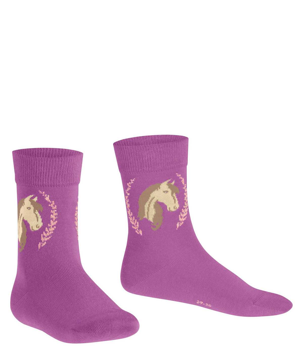 Calzini Bambino Falke Horse Socks Beige | GEOX52476