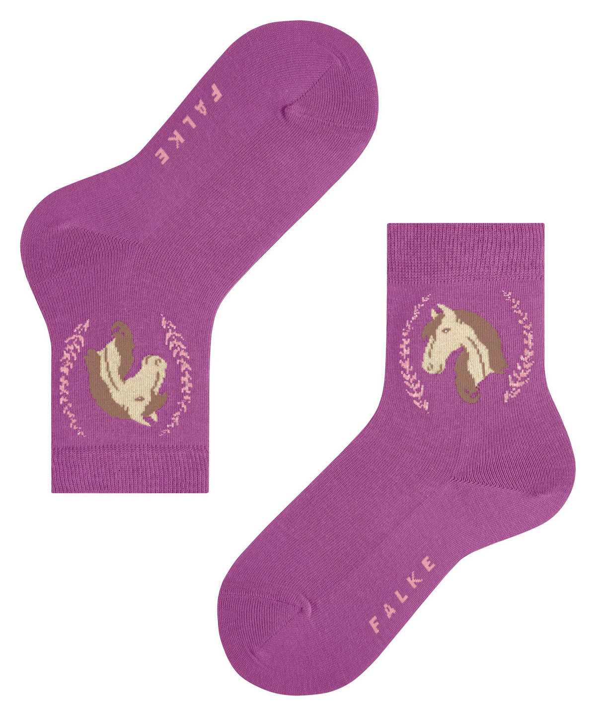 Calzini Bambino Falke Horse Socks Beige | GEOX52476