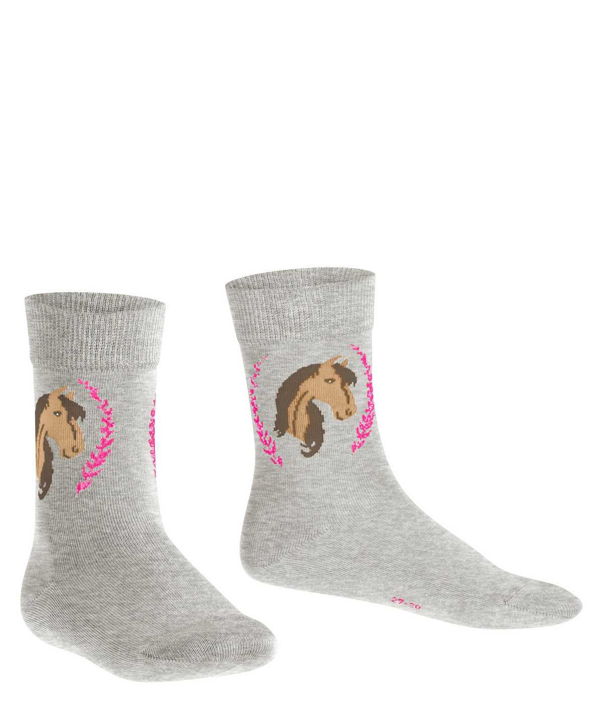 Calzini Bambino Falke Horse Socks Grigie | KEFQ84269