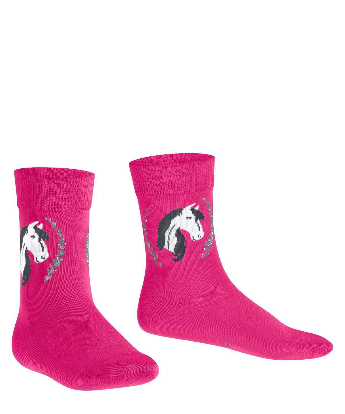 Calzini Bambino Falke Horse Socks Rosa | ZJFK38471