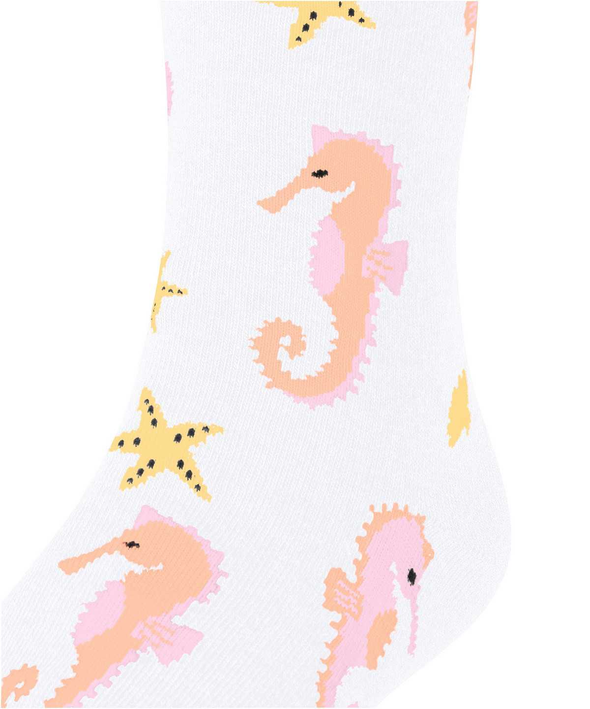 Calzini Bambino Falke Lovely Seahorses Socks Bianche | VHMB95704