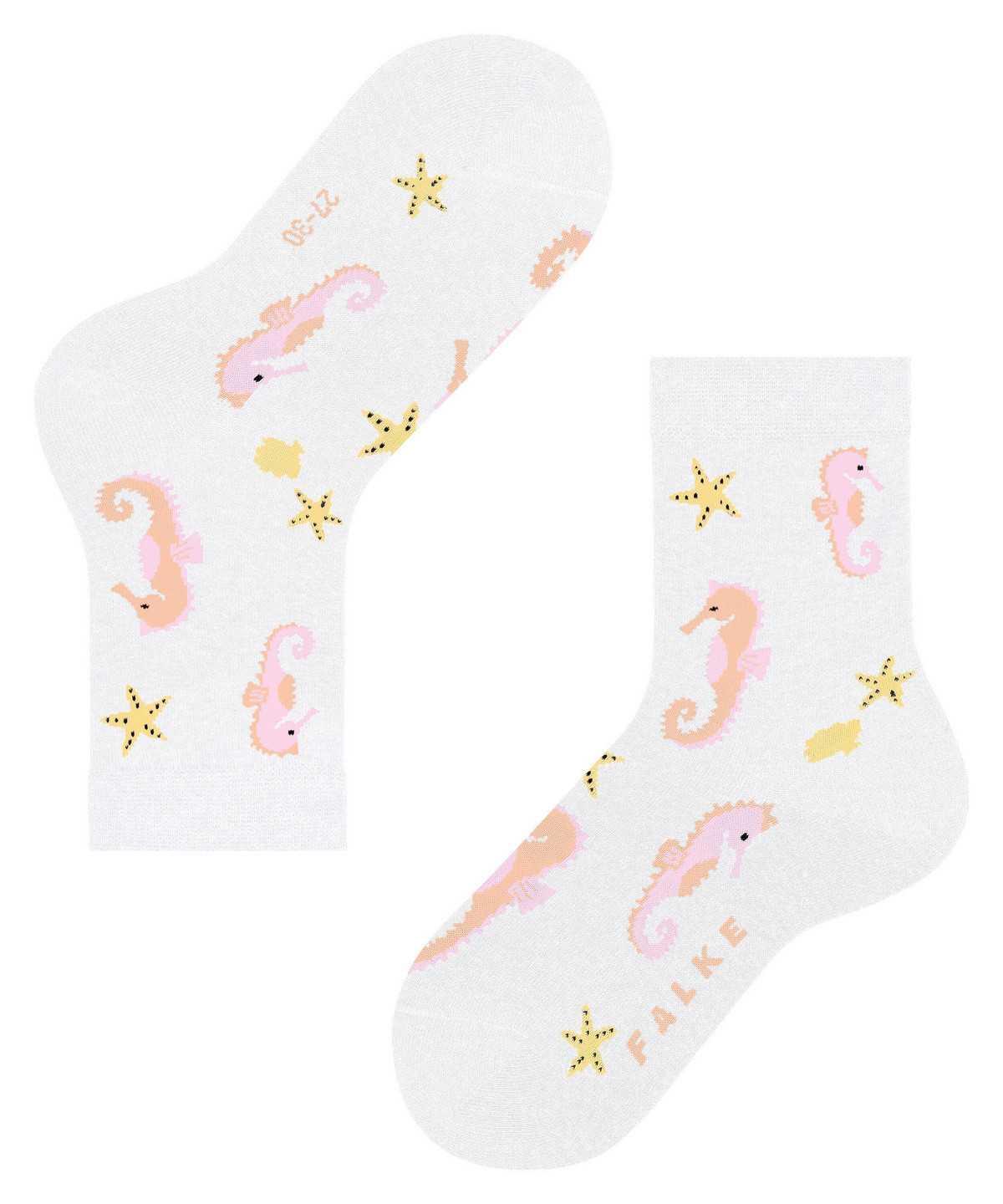 Calzini Bambino Falke Lovely Seahorses Socks Bianche | VHMB95704