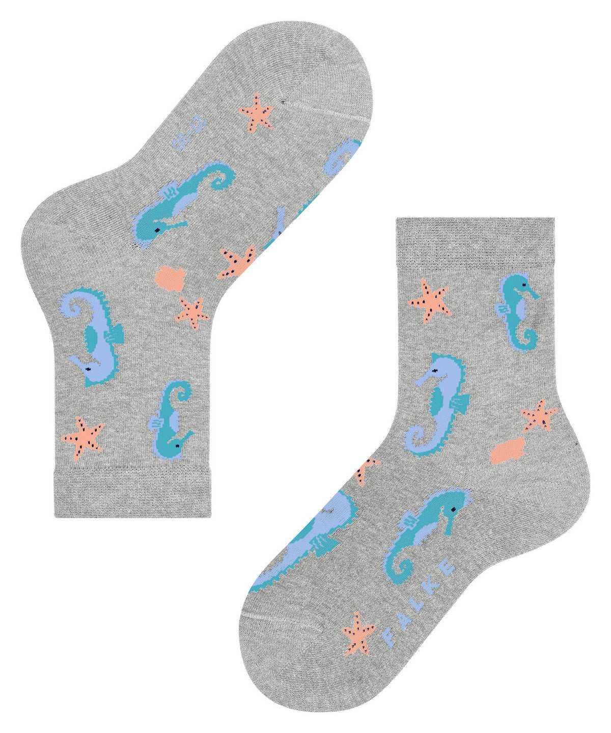 Calzini Bambino Falke Lovely Seahorses Socks Grigie | VGRC67524