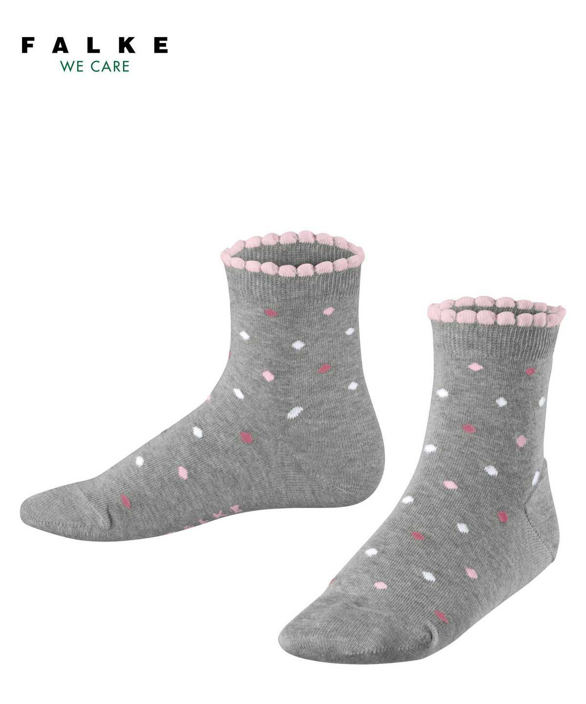 Calzini Bambino Falke Multidot Short sock Grigie | WEAJ54763