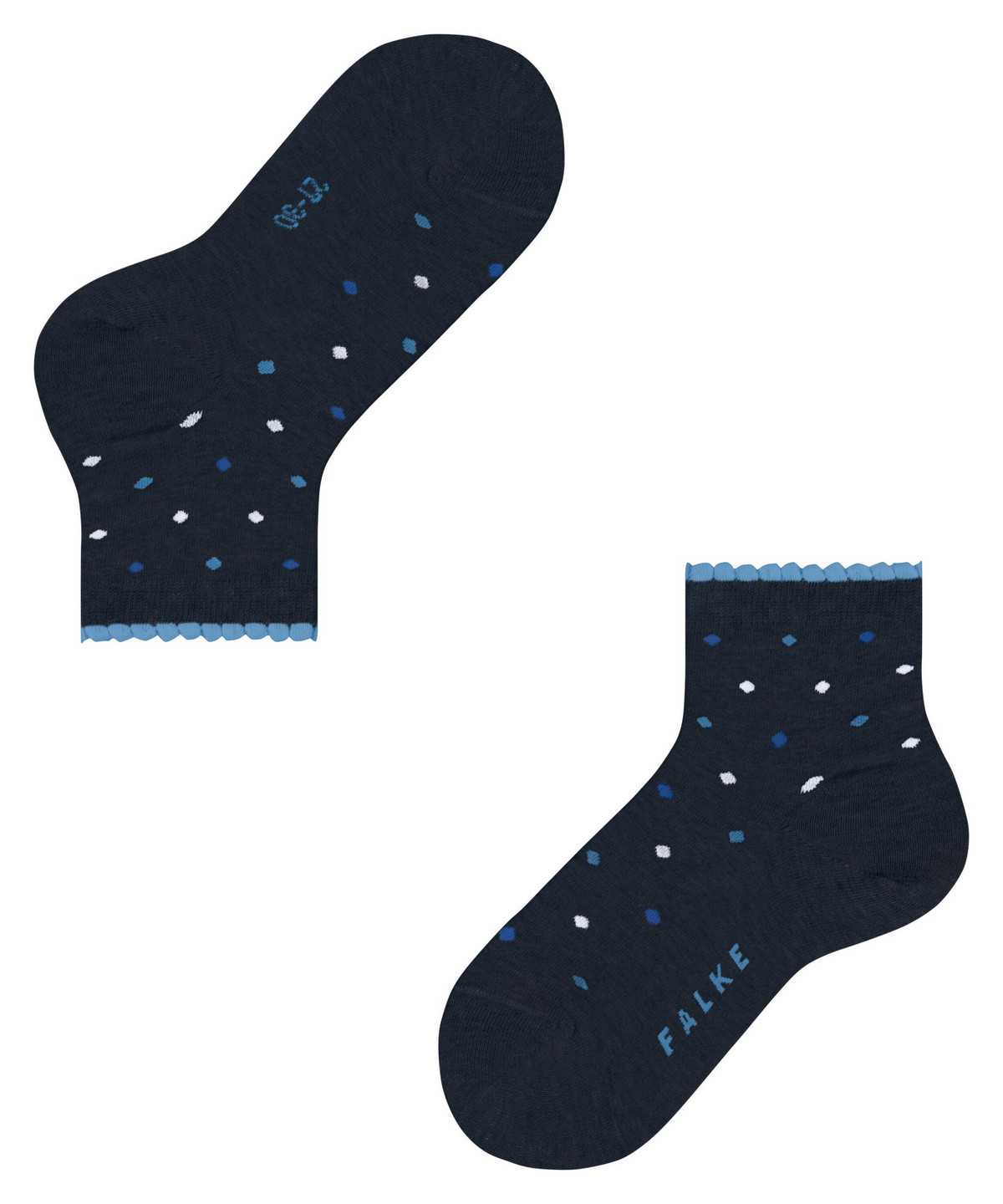 Calzini Bambino Falke Multidot Short sock Blu | NJWS93075