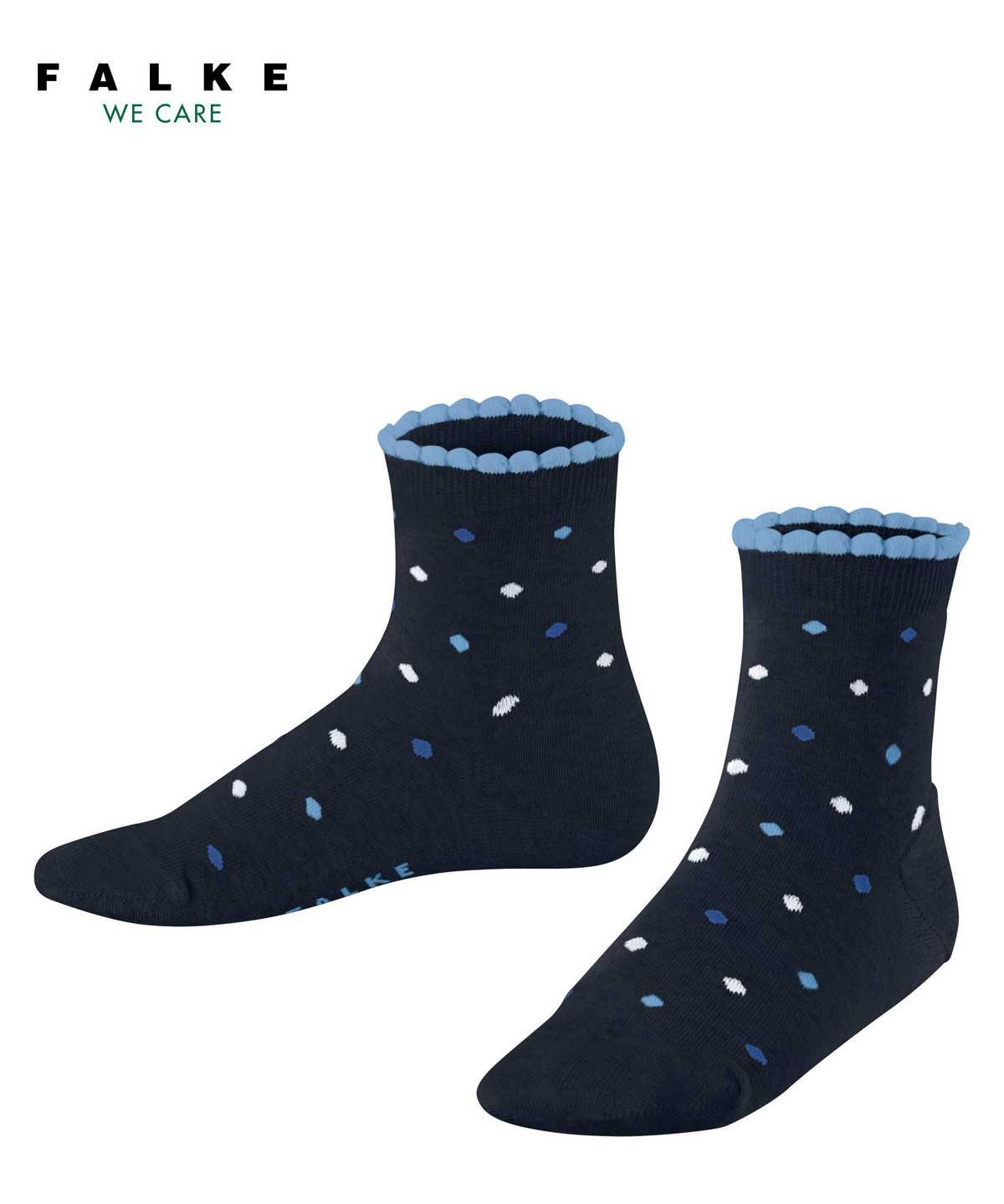 Calzini Bambino Falke Multidot Short sock Blu | NJWS93075