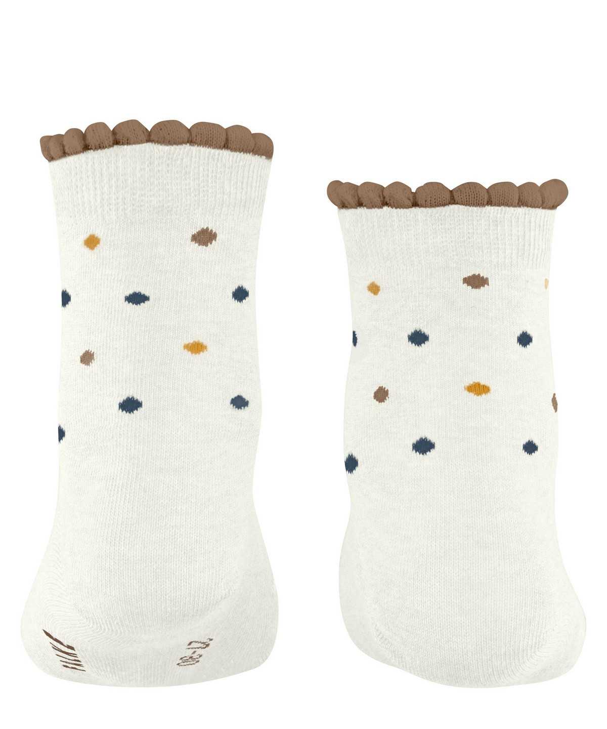 Calzini Bambino Falke Multidot Short sock Bianche | YZLT06235