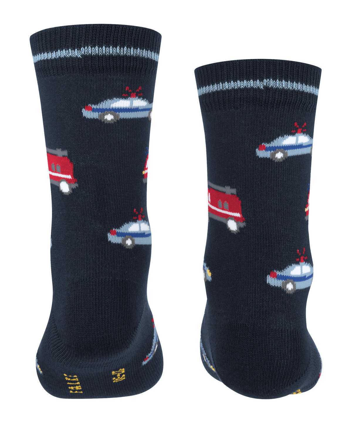 Calzini Bambino Falke Police and Fire Cars Socks Blu | XZJT97326