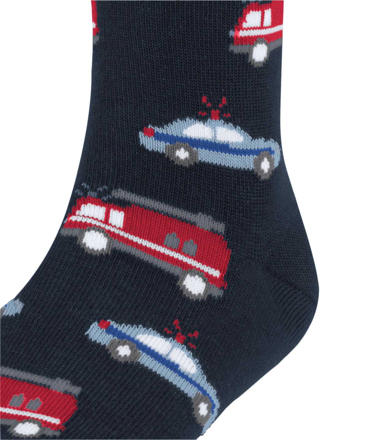 Calzini Bambino Falke Police and Fire Cars Socks Blu | XZJT97326