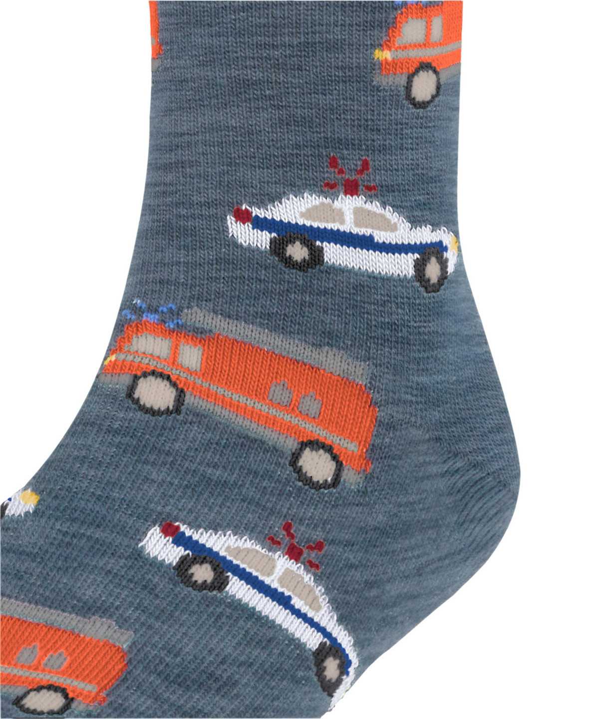 Calzini Bambino Falke Police and Fire Cars Socks Blu | CDNA18469