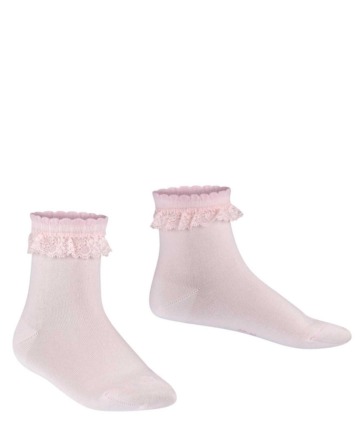 Calzini Bambino Falke Romantic Lace Socks Rosa | ATHC26158