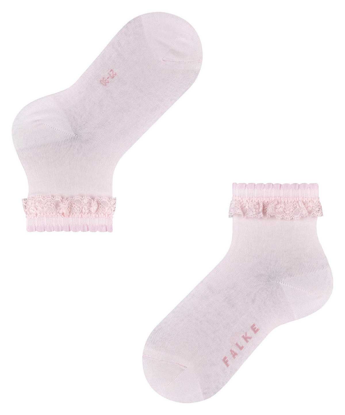 Calzini Bambino Falke Romantic Lace Socks Rosa | ATHC26158