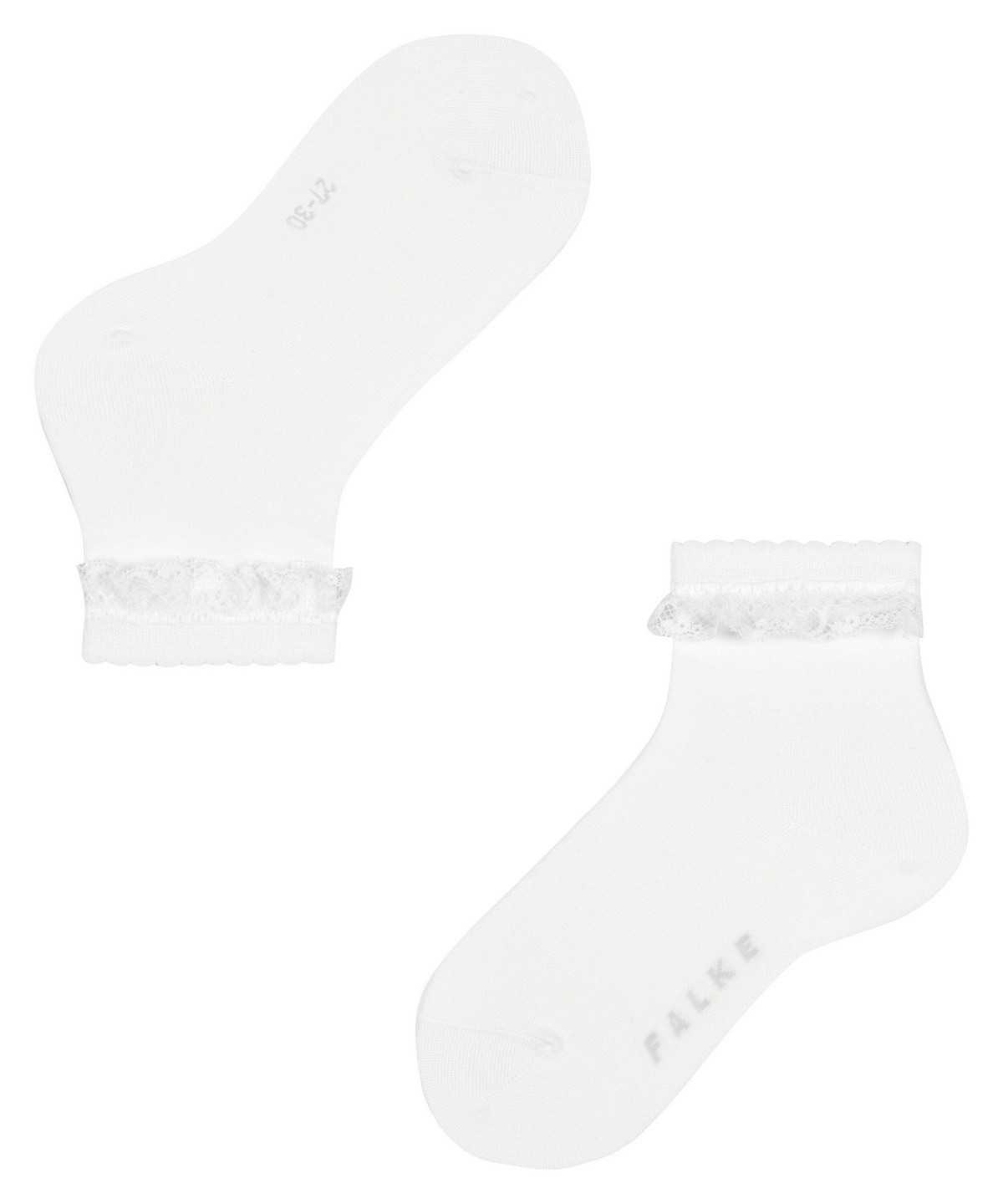 Calzini Bambino Falke Romantic Lace Socks Bianche | GWKT51287