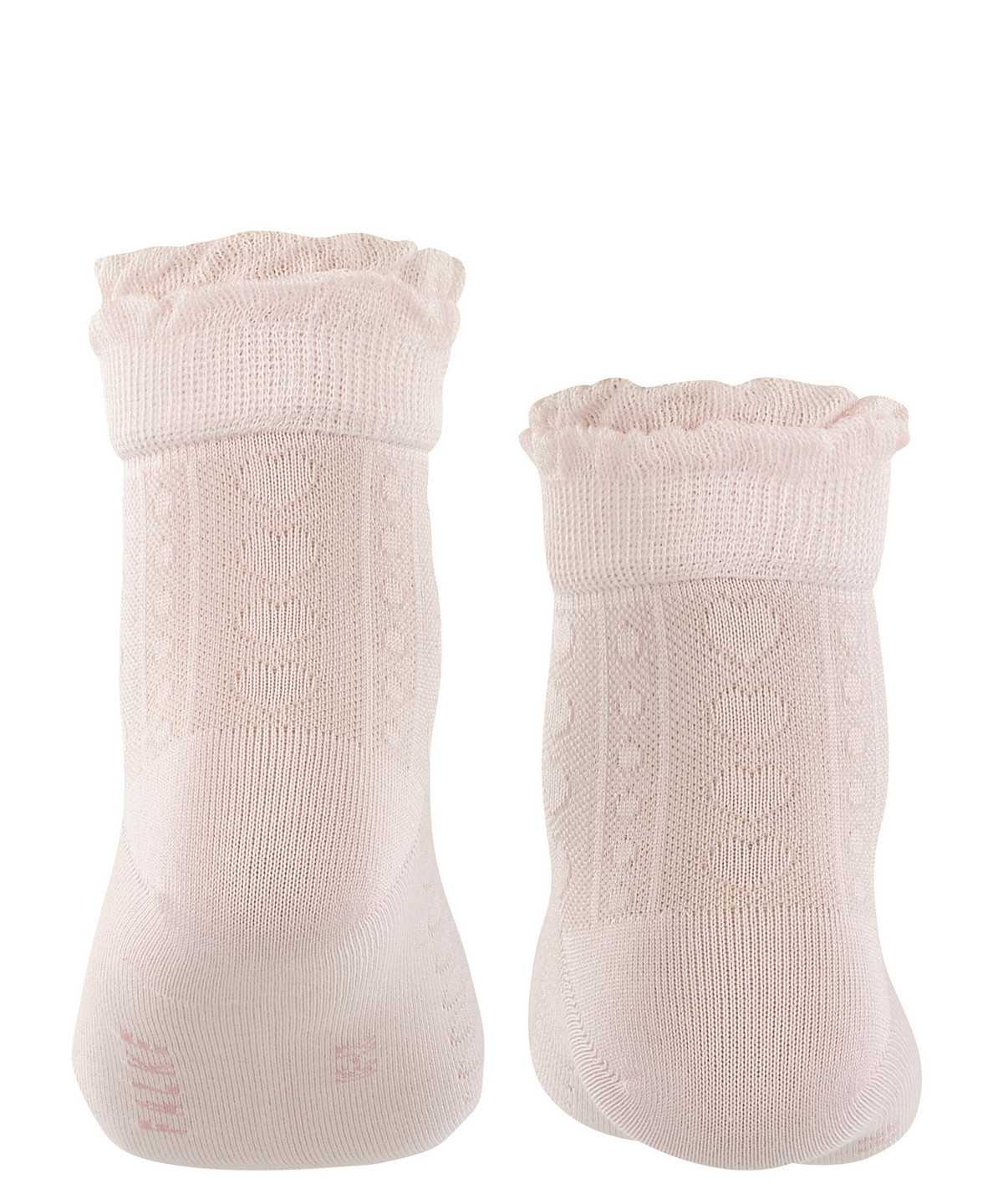 Calzini Bambino Falke Romantic Net Socks Rosa | CNEW94165