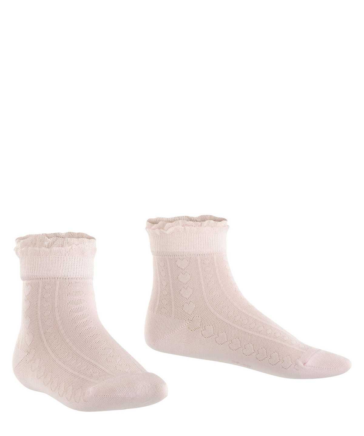 Calzini Bambino Falke Romantic Net Socks Rosa | CNEW94165