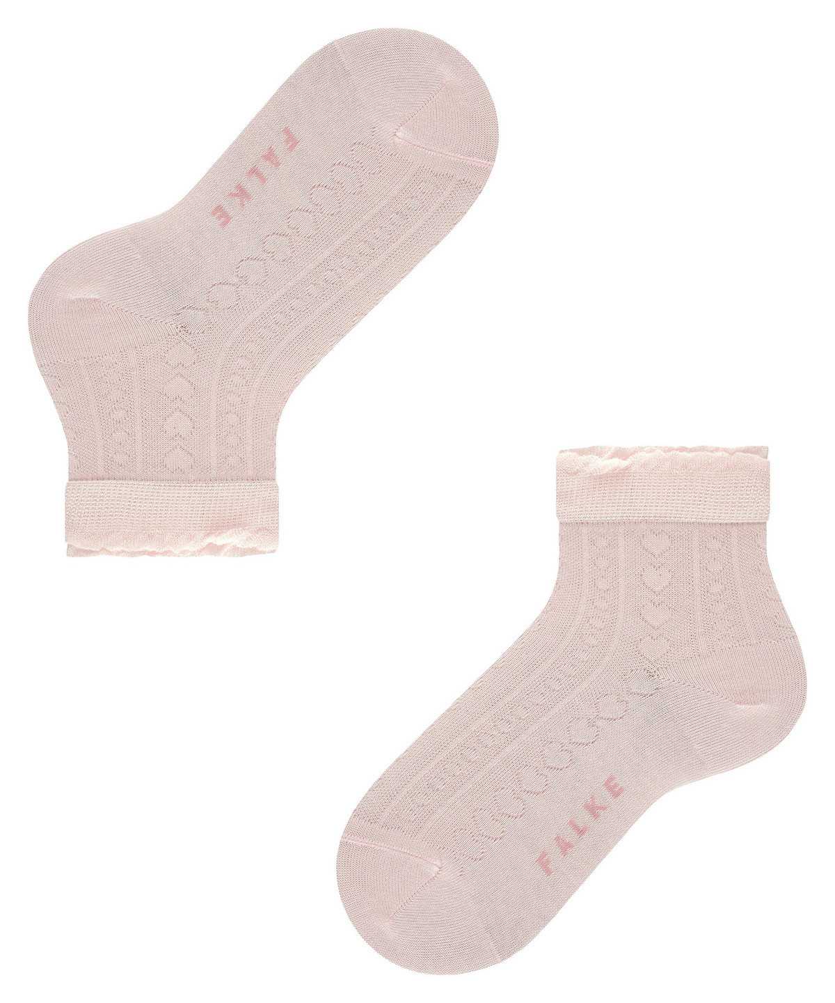 Calzini Bambino Falke Romantic Net Socks Rosa | CNEW94165